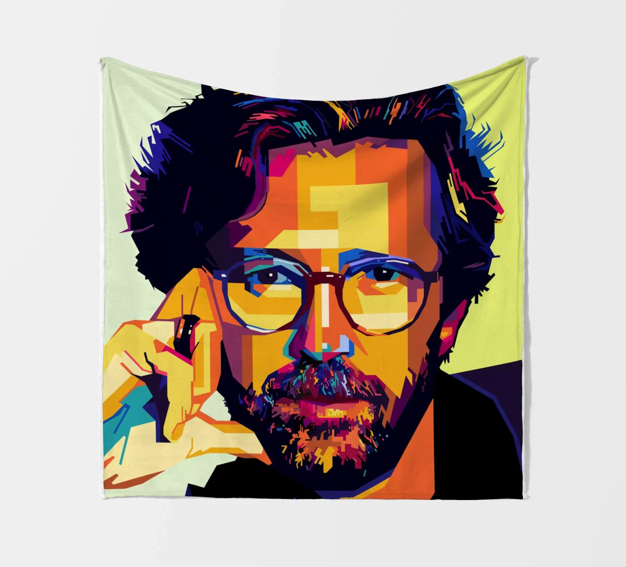 Eric Clapton Style WPAP coperta in pile da SW Artwork
