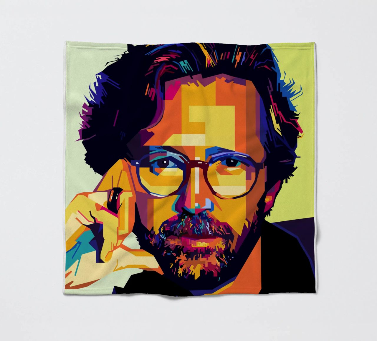 Eric Clapton Style WPAP coperta in pile da SW Artwork