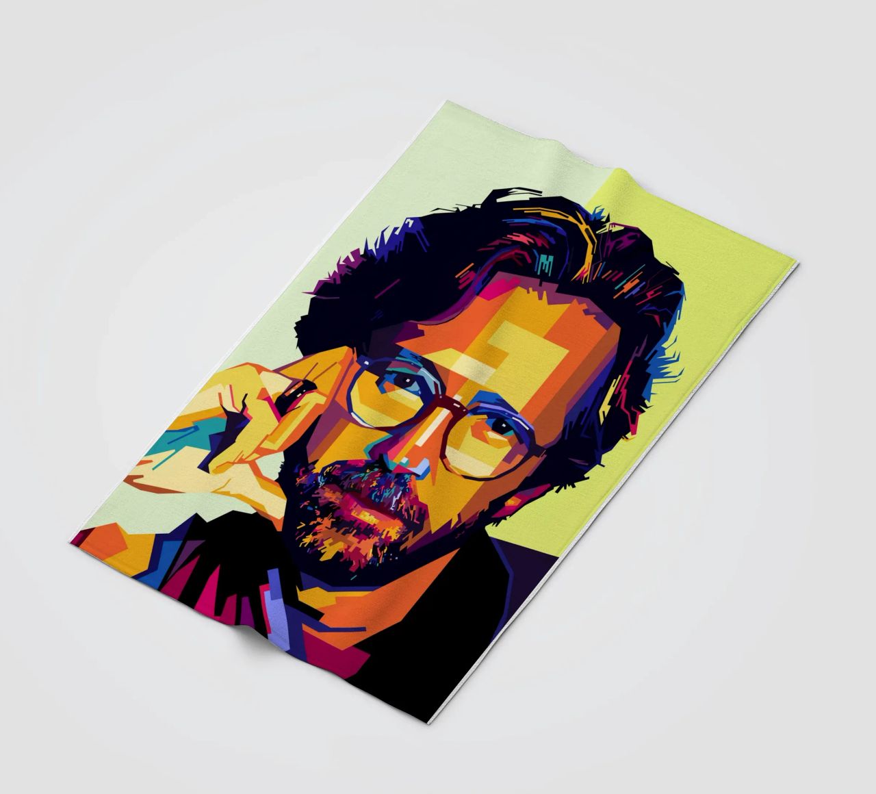 Eric Clapton Style WPAP coperta in pile da SW Artwork