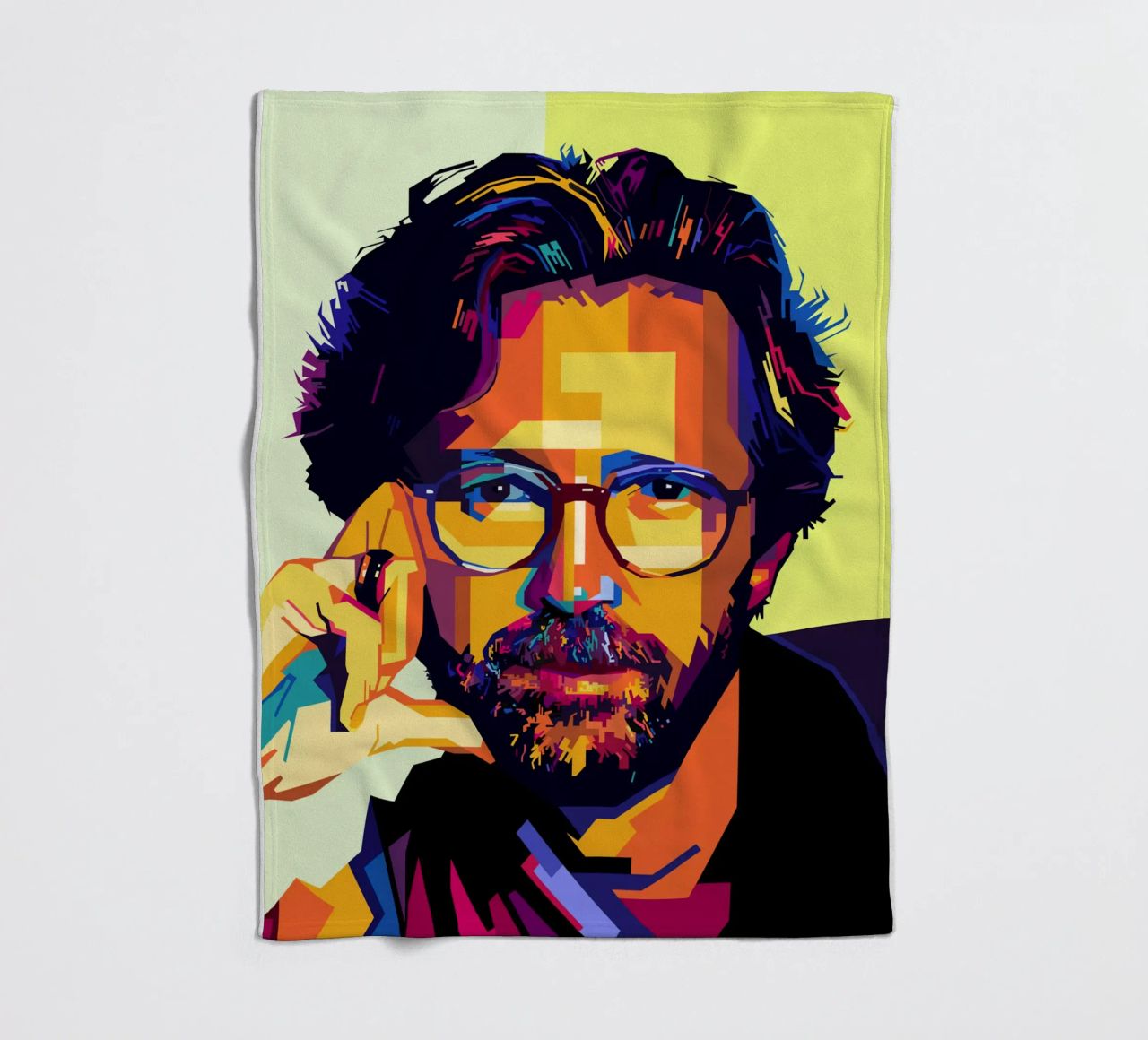 Eric Clapton Style WPAP coperta in pile da SW Artwork