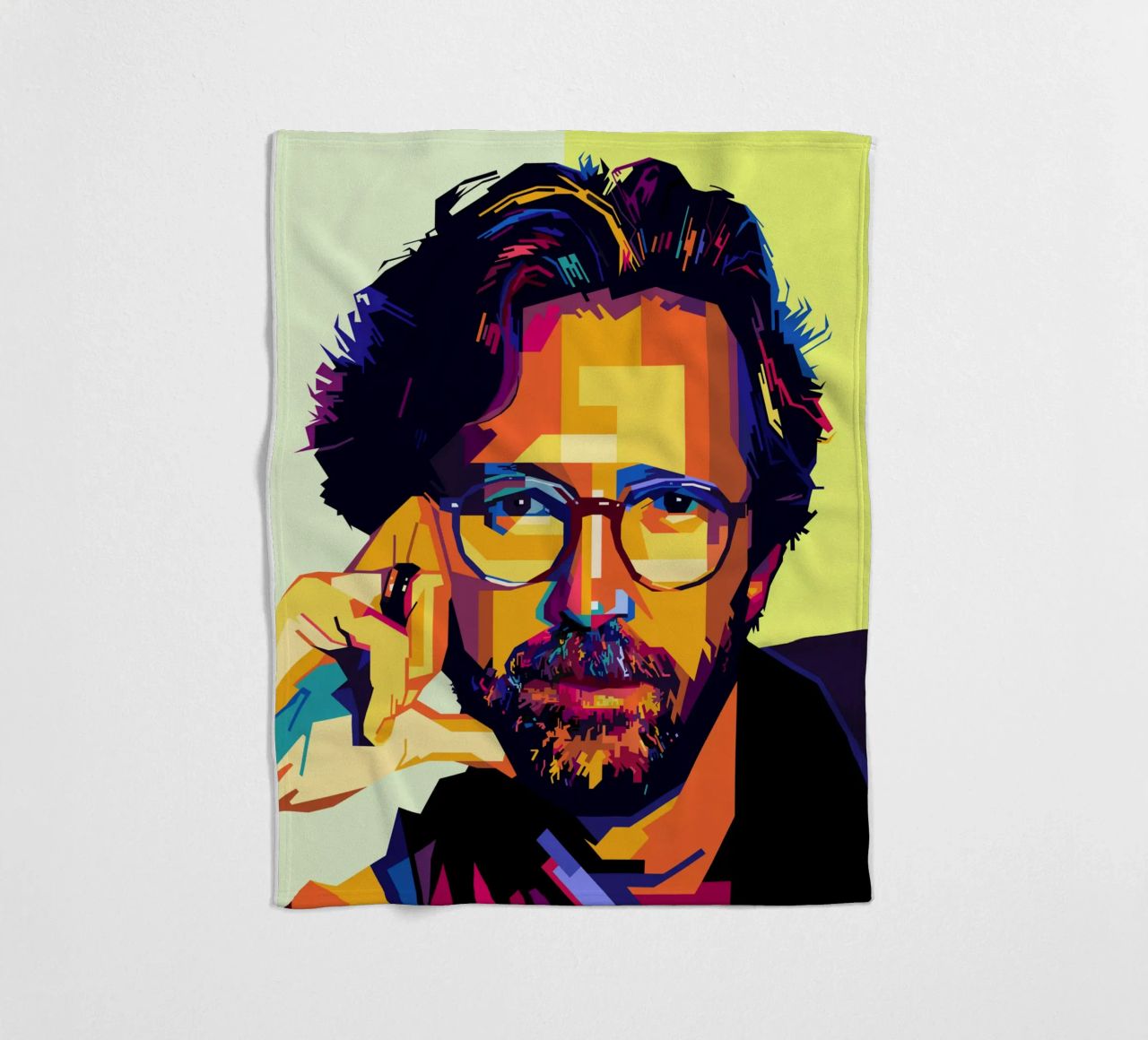 Eric Clapton Style WPAP coperta in pile da SW Artwork