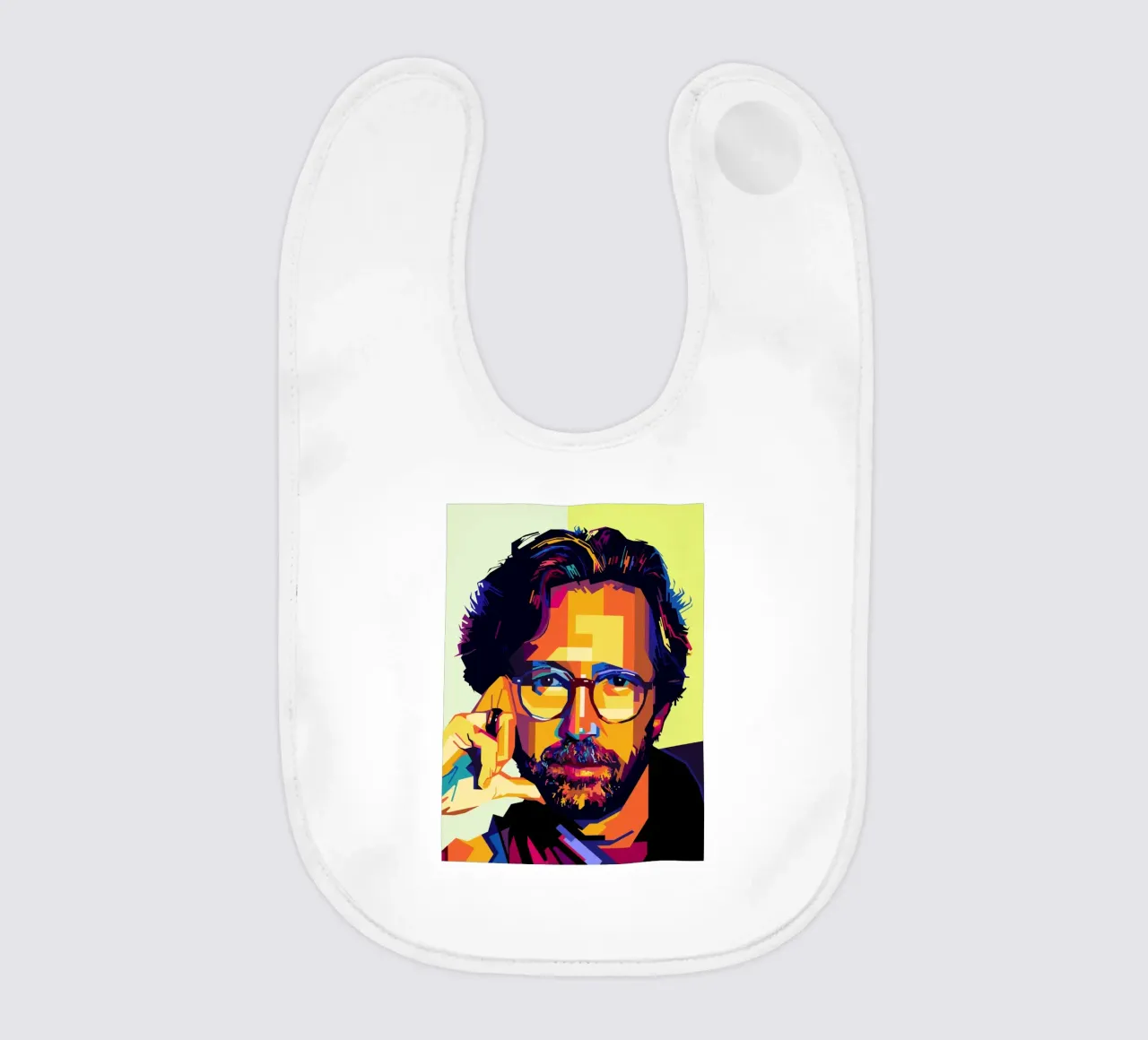 Eric Clapton Style WPAP Babylätzchen von SW Artwork