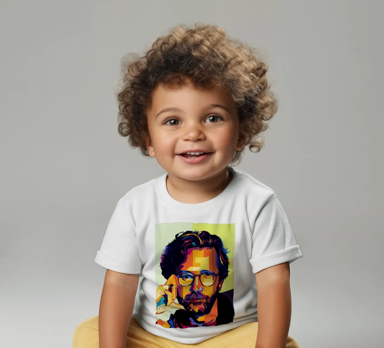 Eric Clapton Style WPAP camiseta de bebé de SW Artwork
