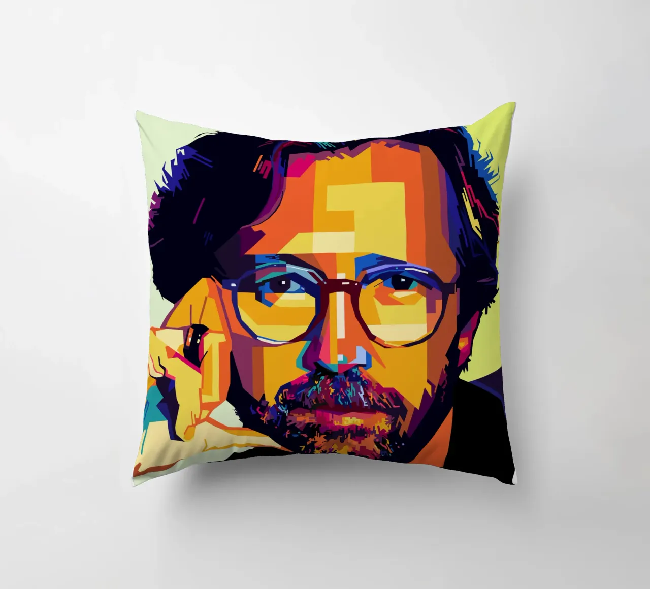 Eric Clapton Style WPAP decorative cushion by SW Artwork
