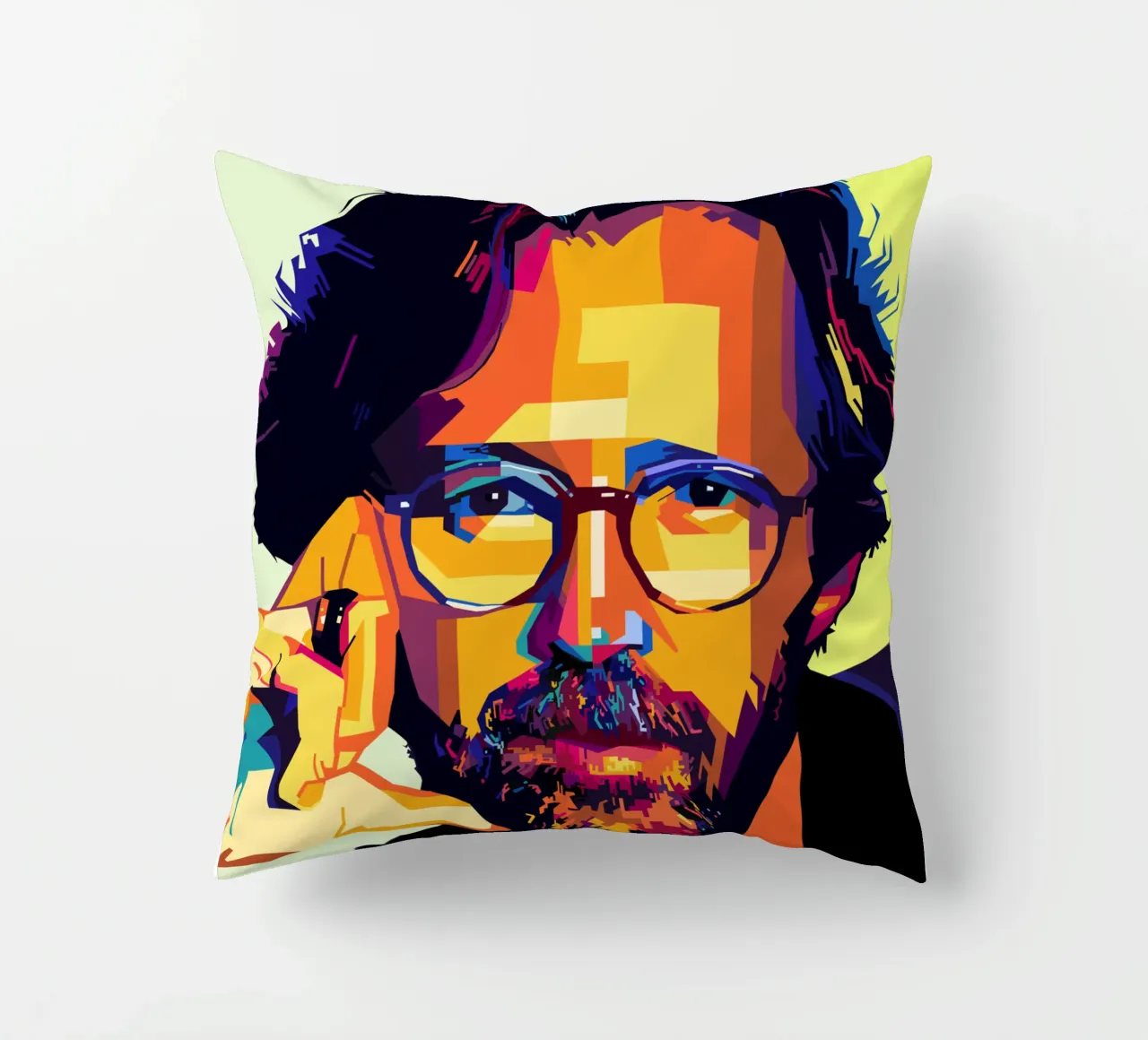 Eric Clapton Style WPAP decorative cushion by SW Artwork
