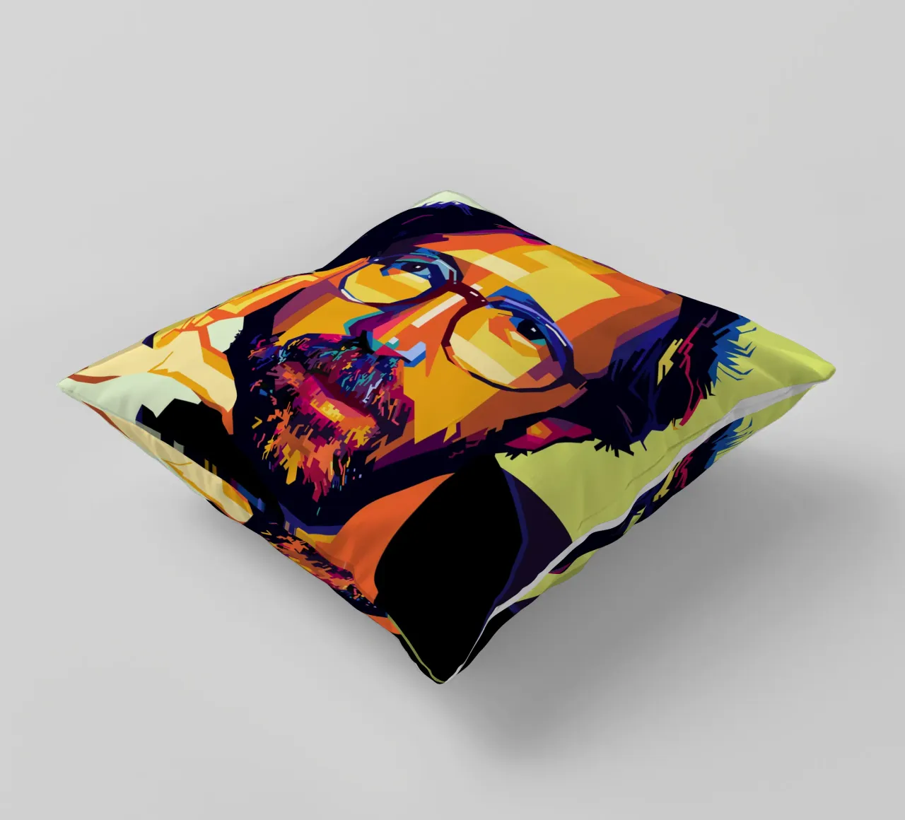Eric Clapton Style WPAP kussen van SW Artwork