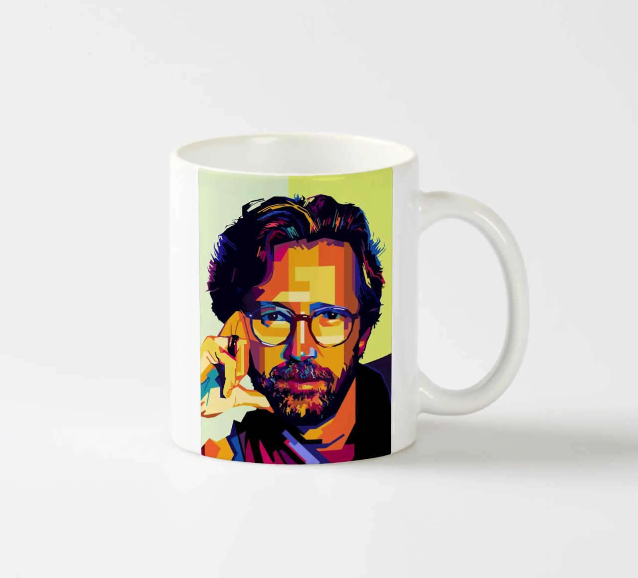 Eric Clapton Style WPAP tazza in ceramica da SW Artwork
