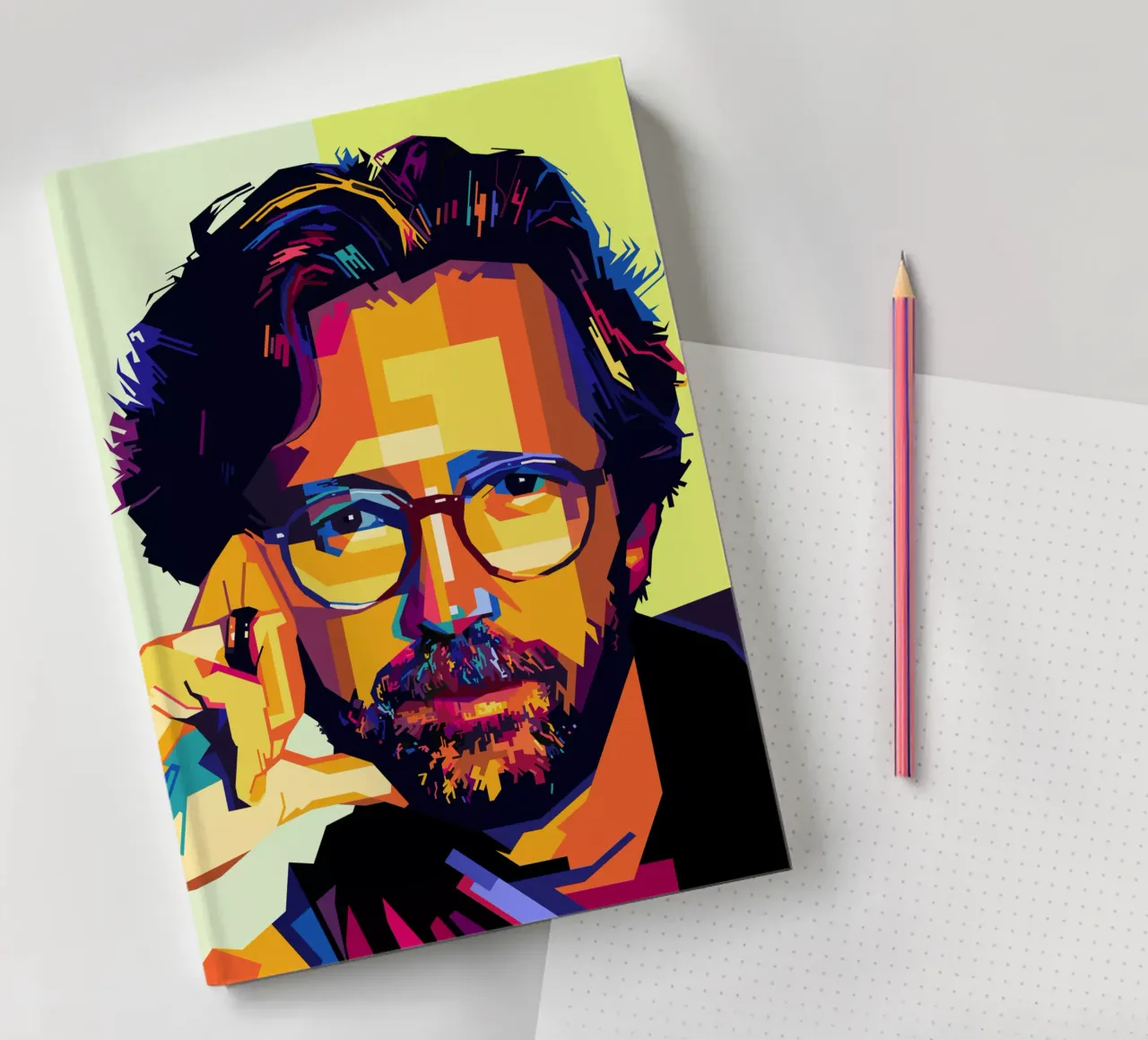 Eric Clapton Style WPAP diario da SW Artwork