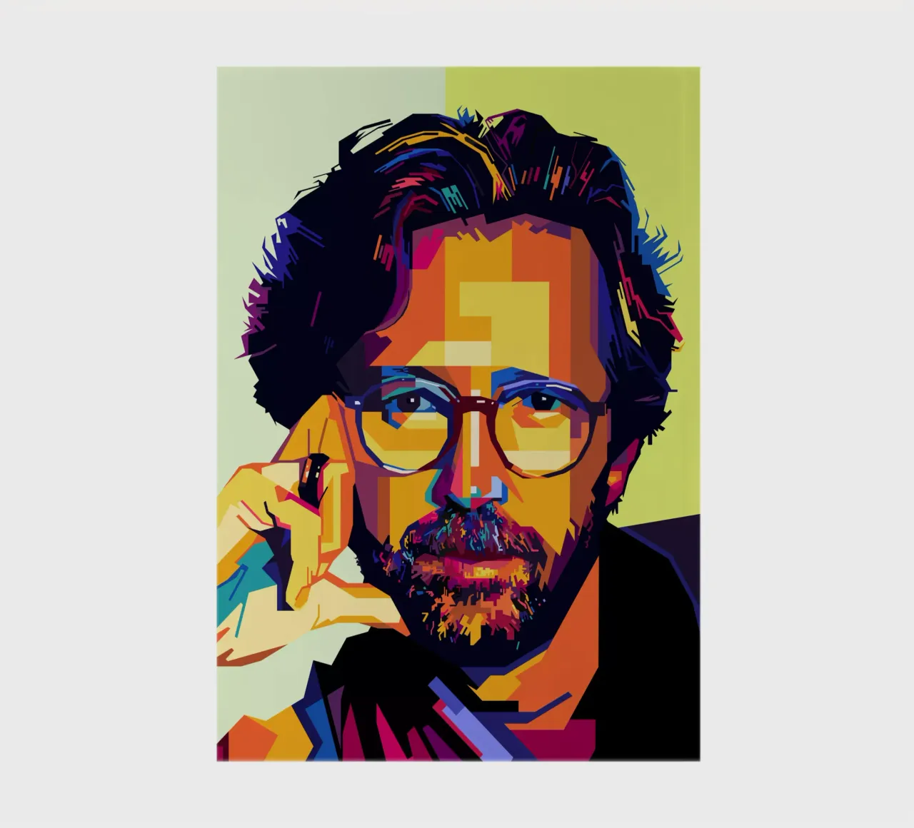 Eric Clapton Style WPAP diario da SW Artwork