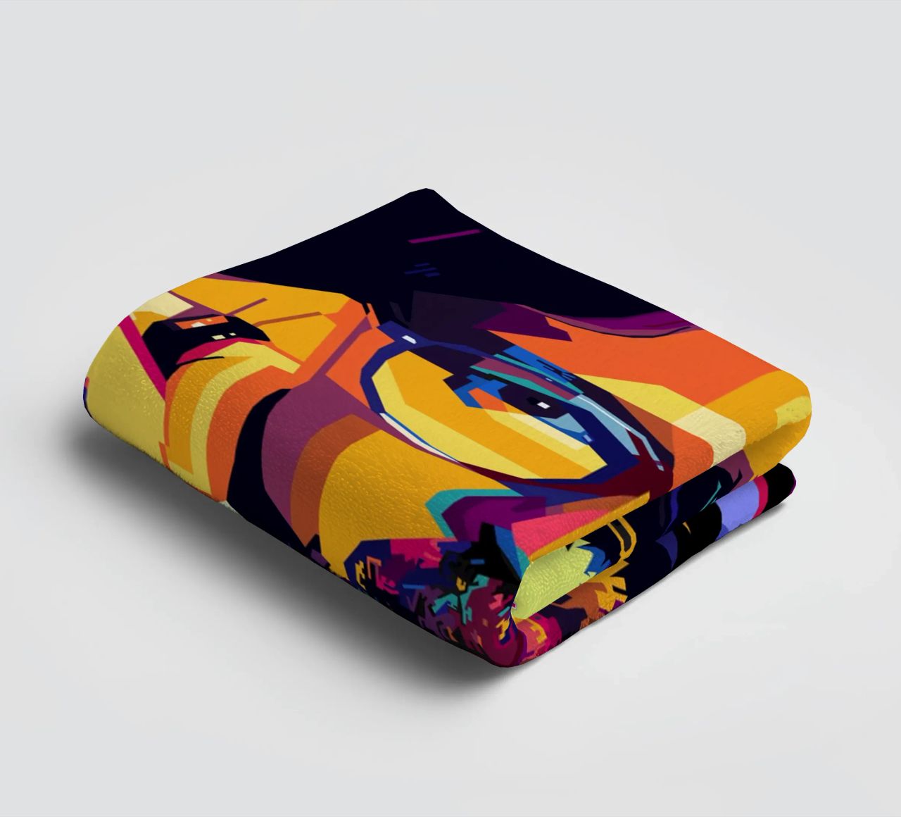 Eric Clapton Style WPAP asciugamano da bagno da SW Artwork