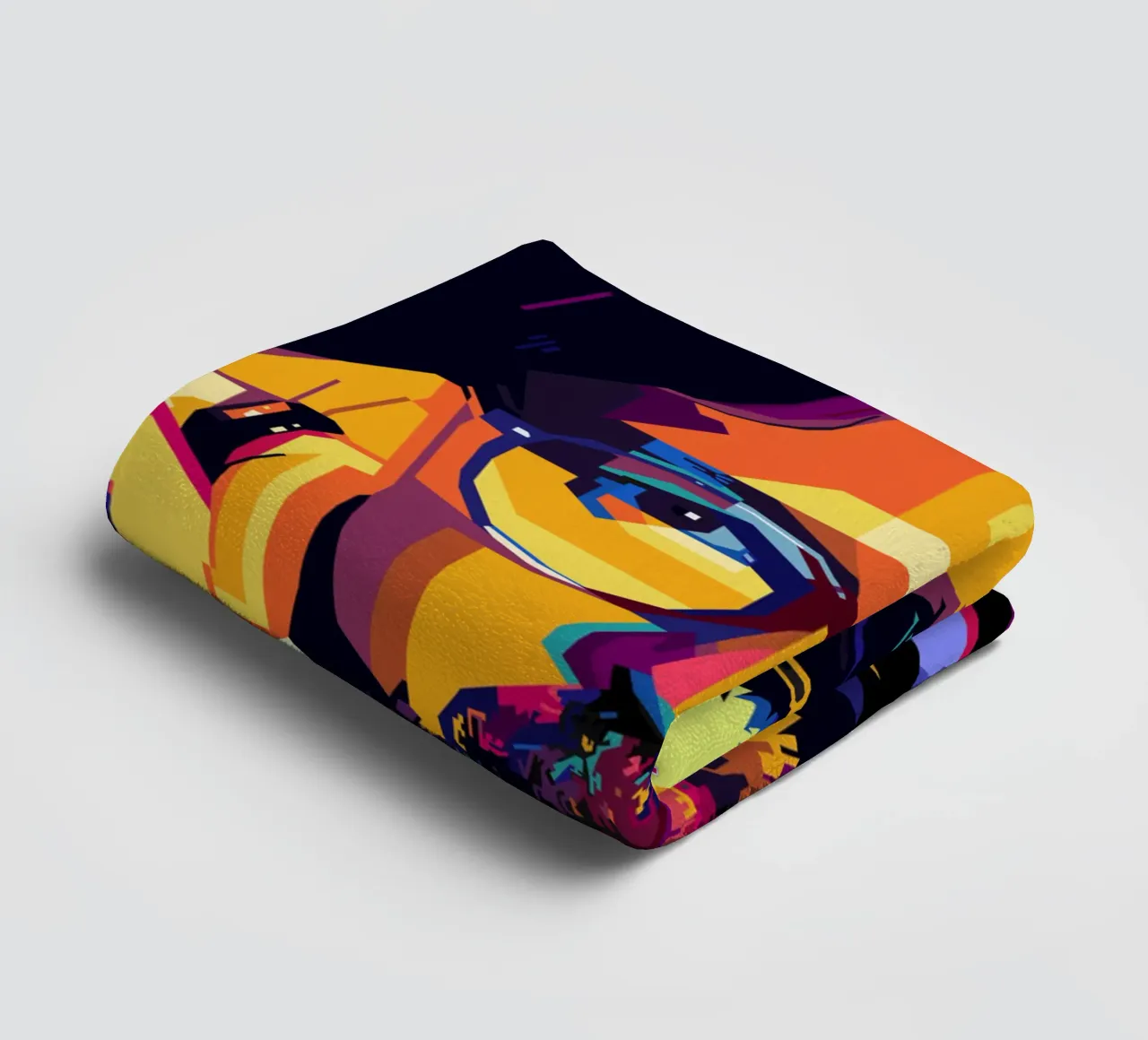 Eric Clapton Style WPAP Handtuch von SW Artwork