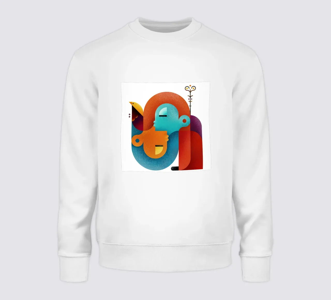 Upside down sweatshirt by Antony Squizzato