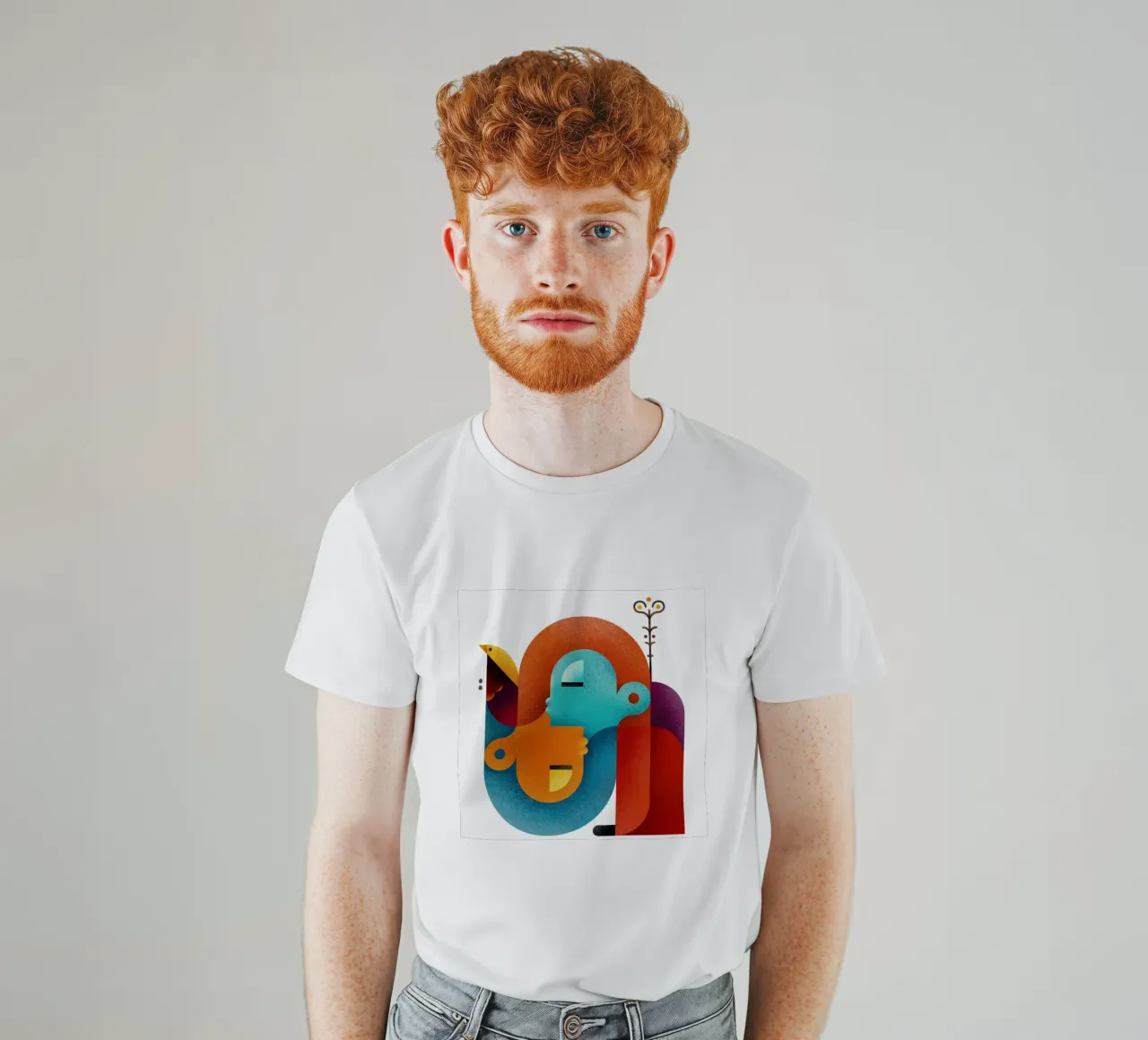 Upside down t-shirt da Antony Squizzato