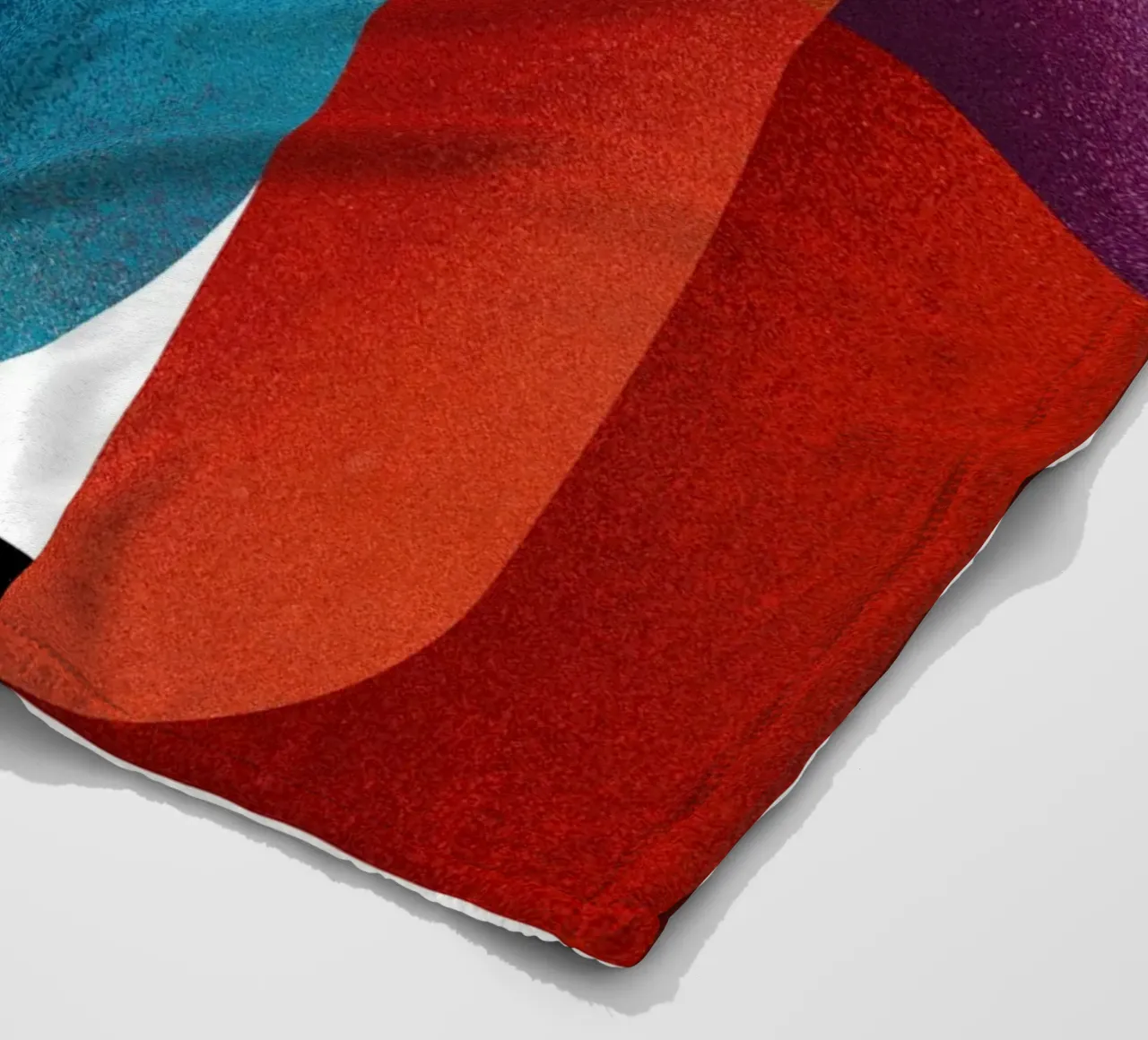 Upside down fleecedeken van Antony Squizzato