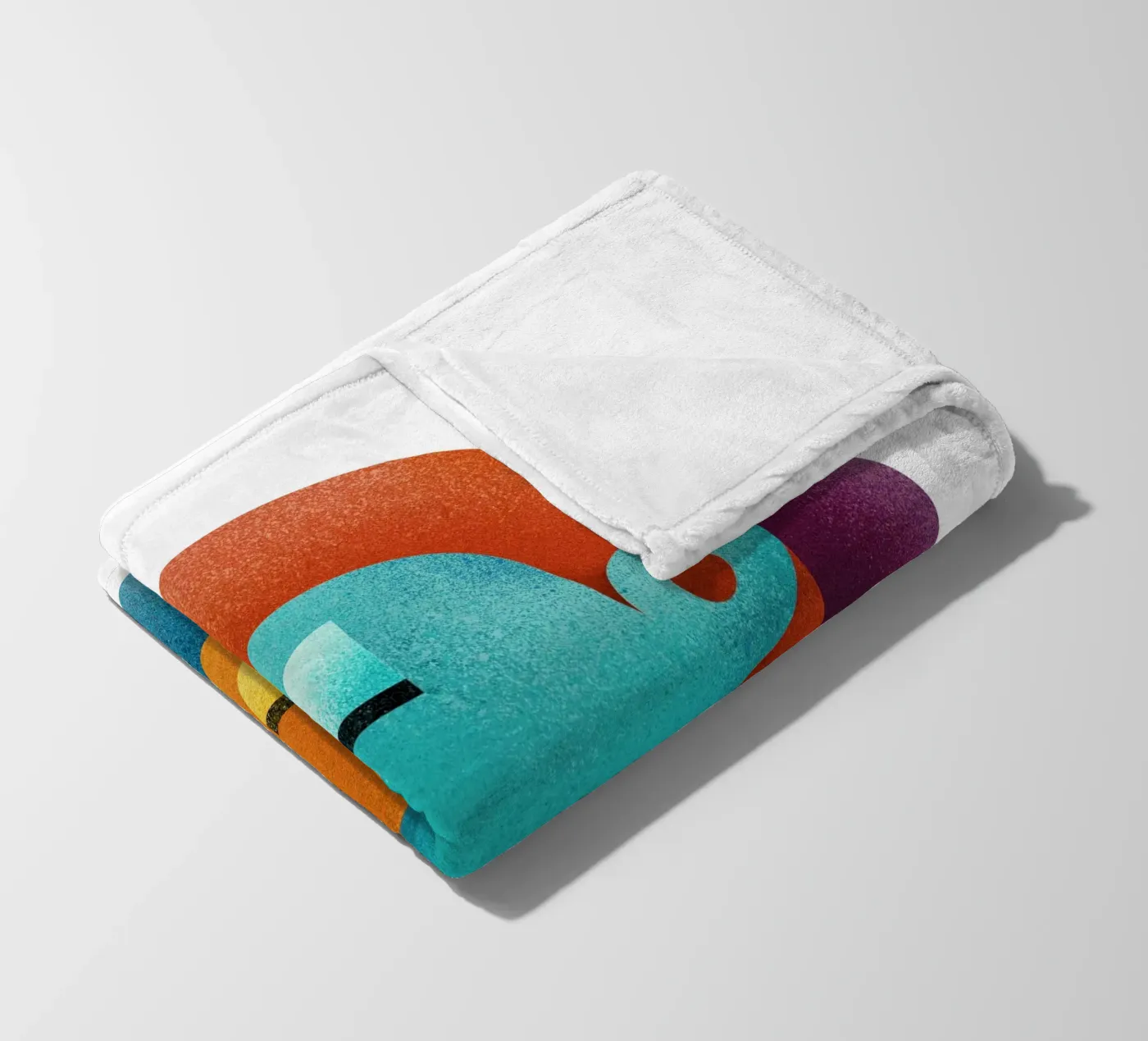 Upside down Fleecedecke von Antony Squizzato