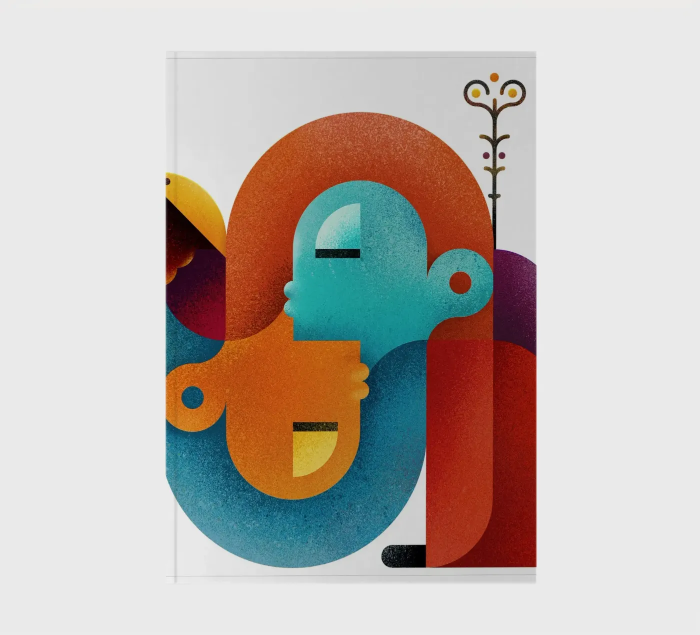 Upside down notebook by Antony Squizzato