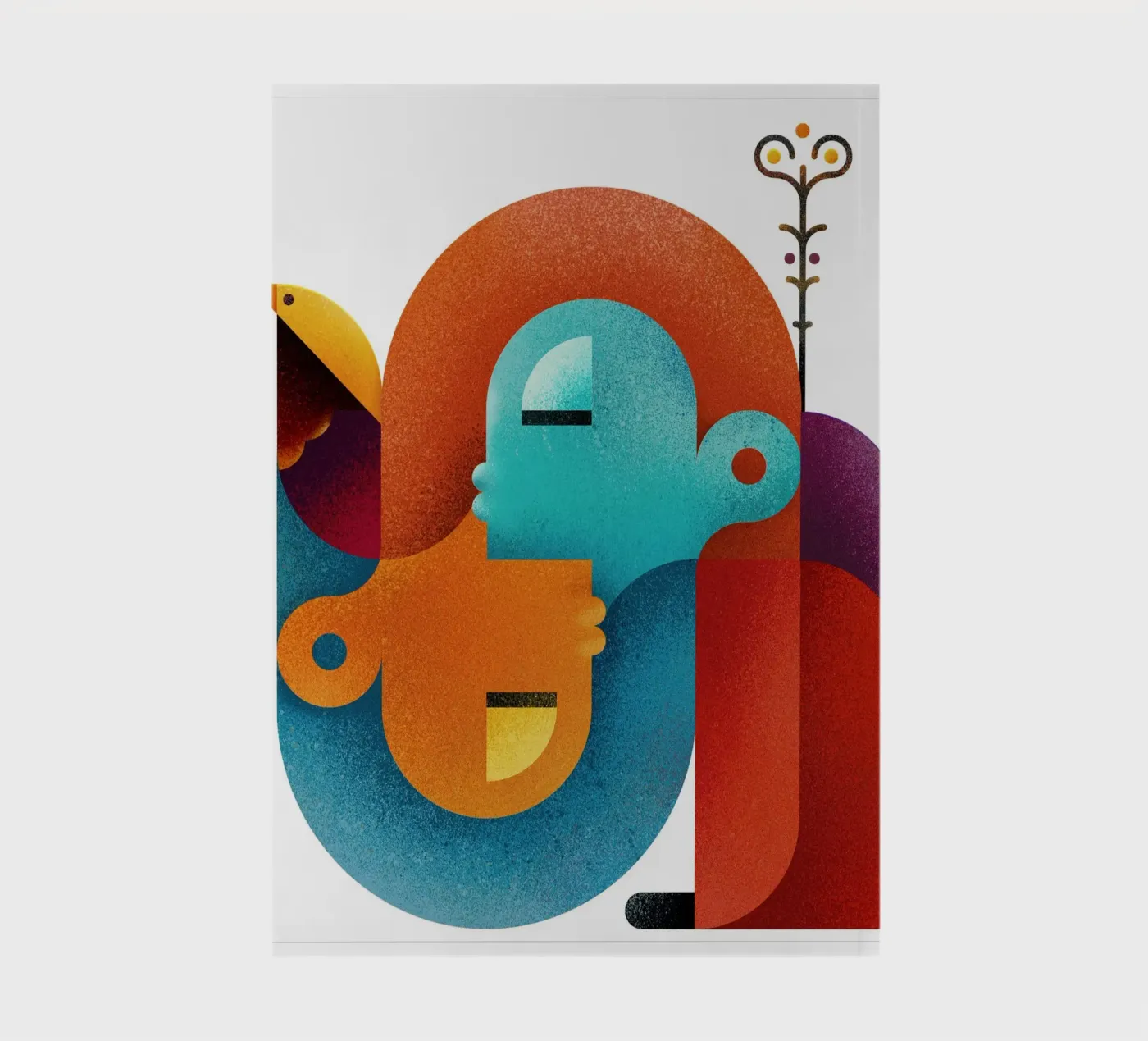 Upside down notebook by Antony Squizzato