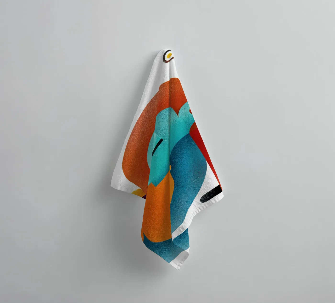Upside down badhanddoek van Antony Squizzato