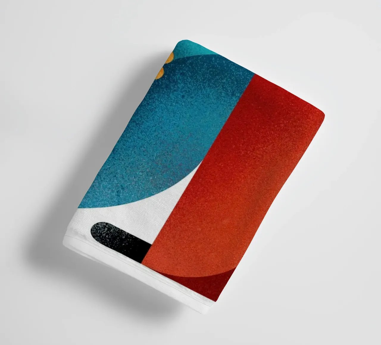 Upside down Handtuch von Antony Squizzato