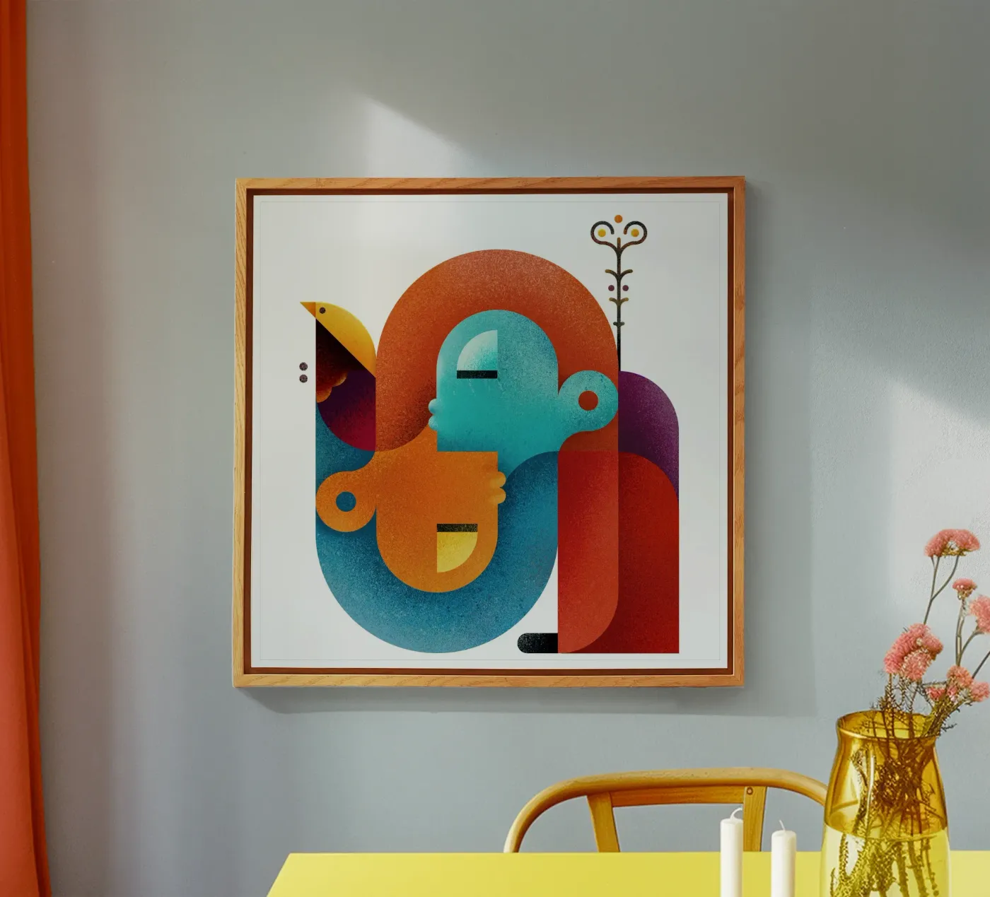 Upside down Acryl-Glas von Antony Squizzato