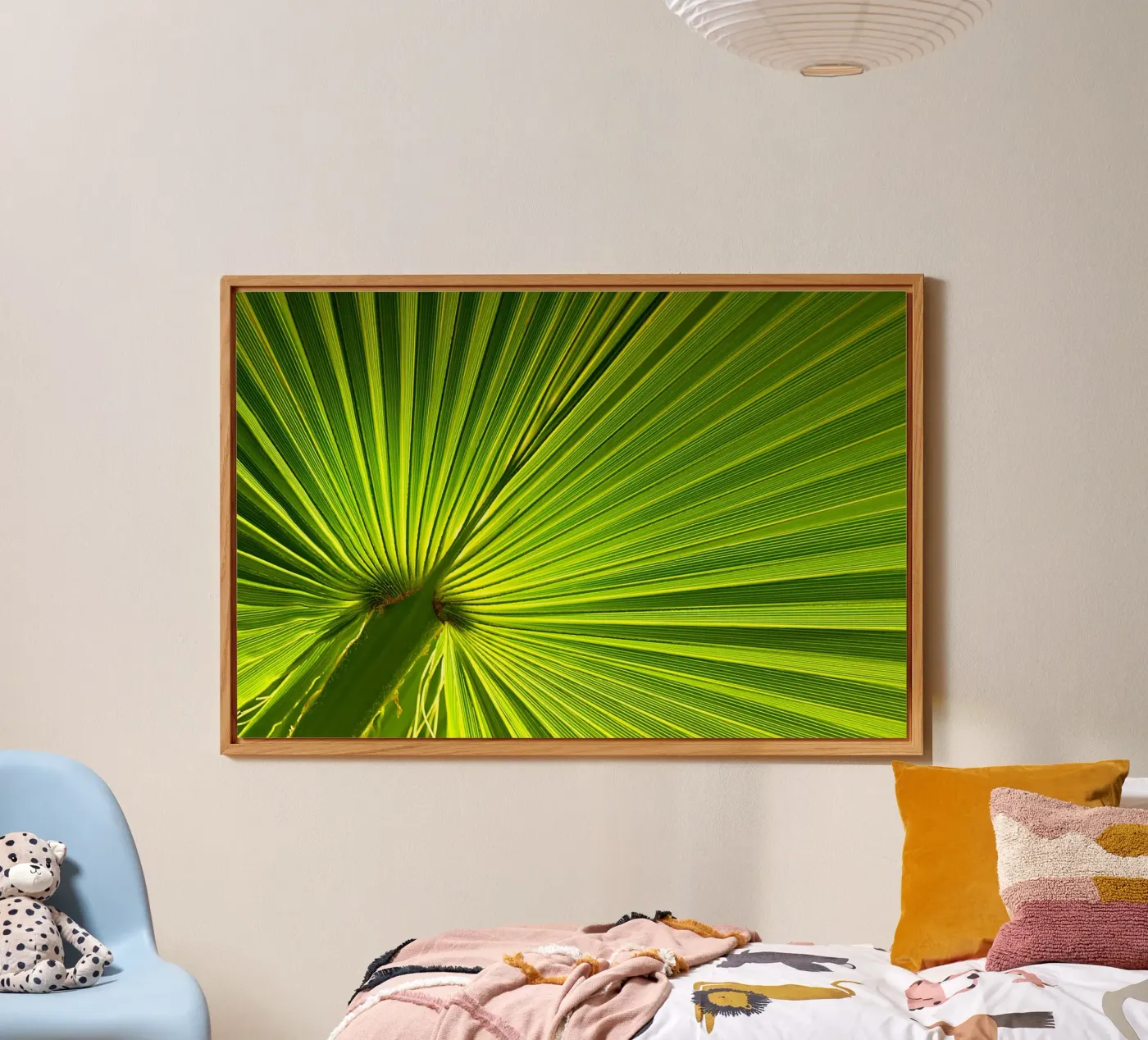Palm leaf forex plate by Atteloi