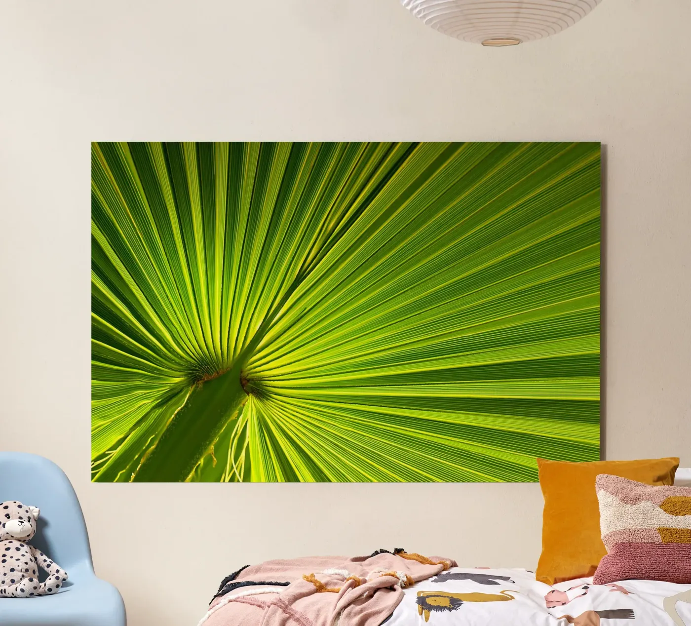Palm leaf forex plate by Atteloi