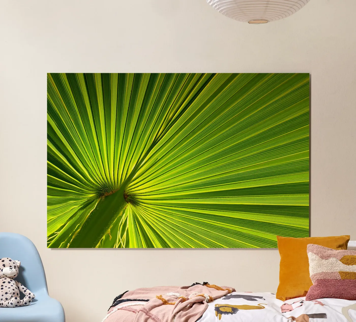 Palm leaf poster by Atteloi