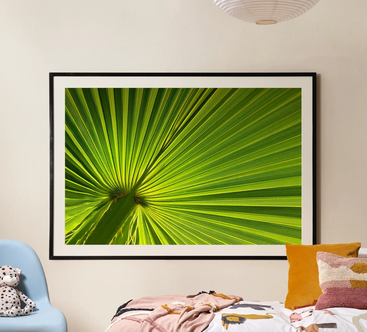 Palm leaf poster by Atteloi