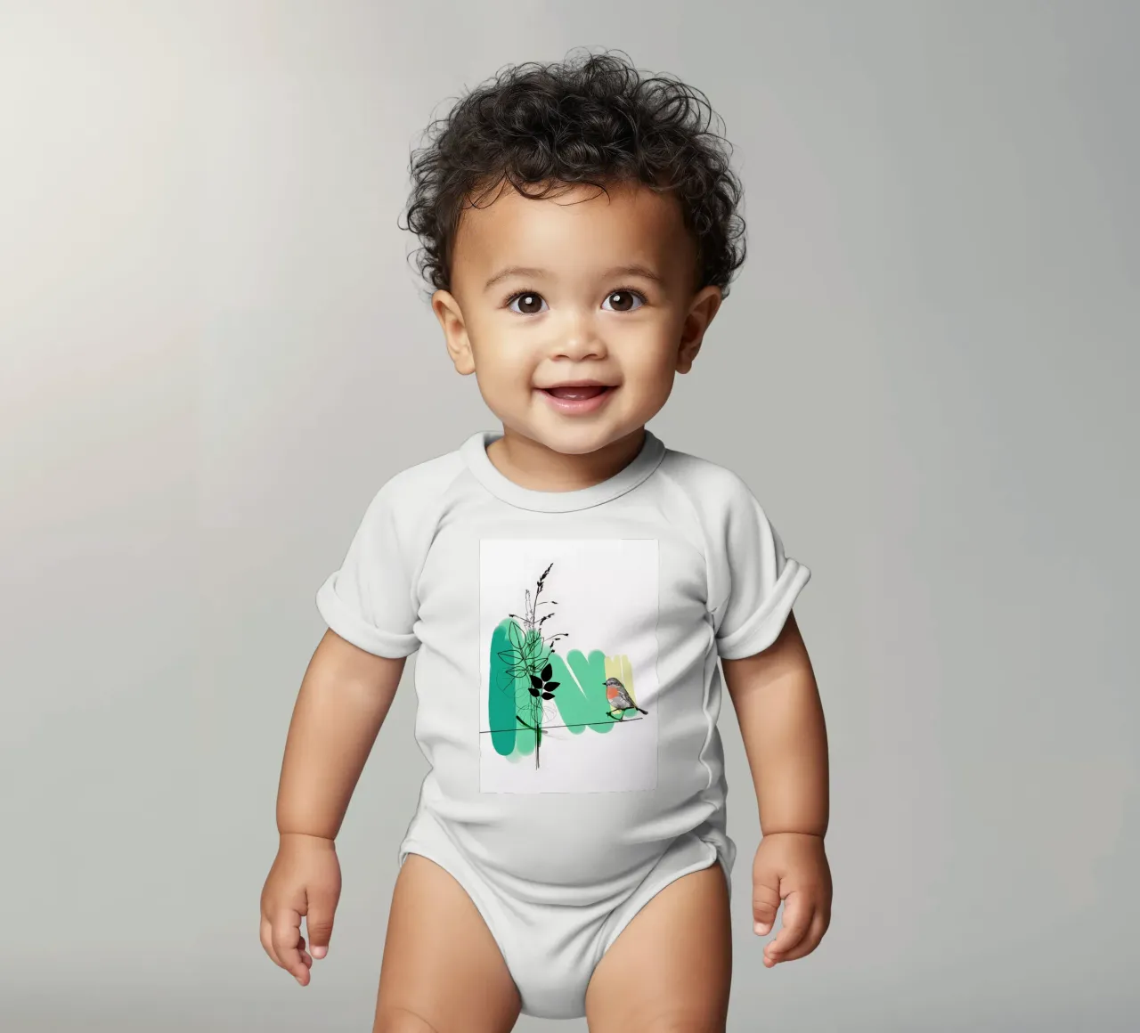 Rouge-gorge body bébé de SaraRosenbaum