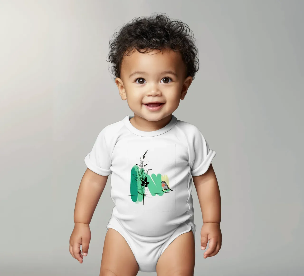 Rouge-gorge body bébé de SaraRosenbaum