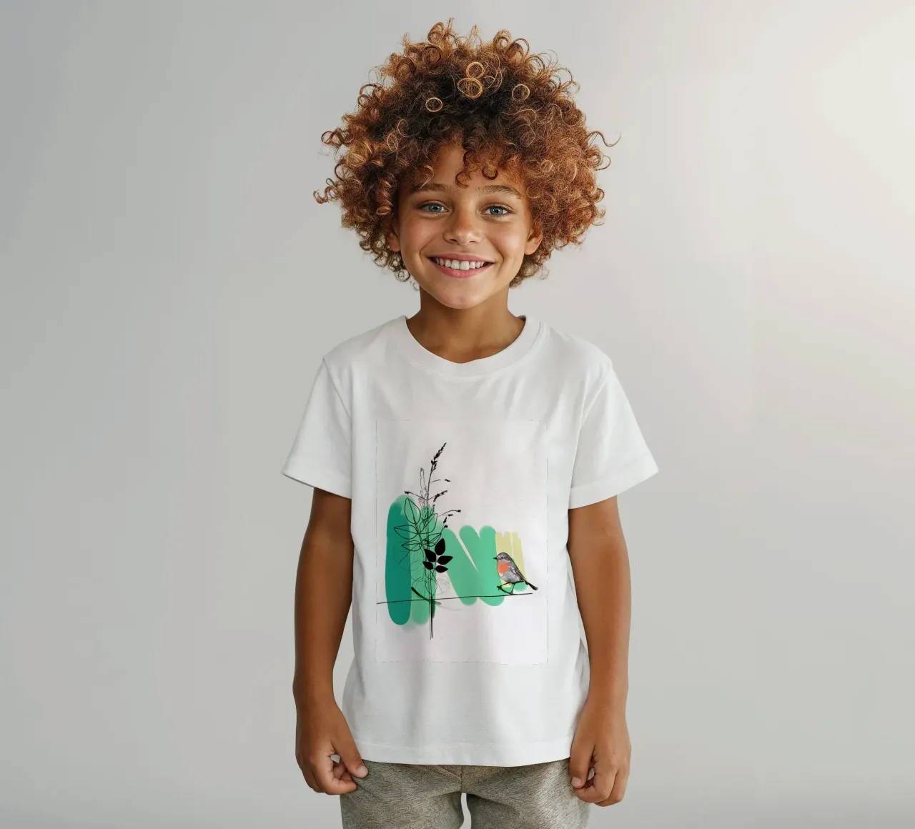 Robin t-shirt bambini da SaraRosenbaum