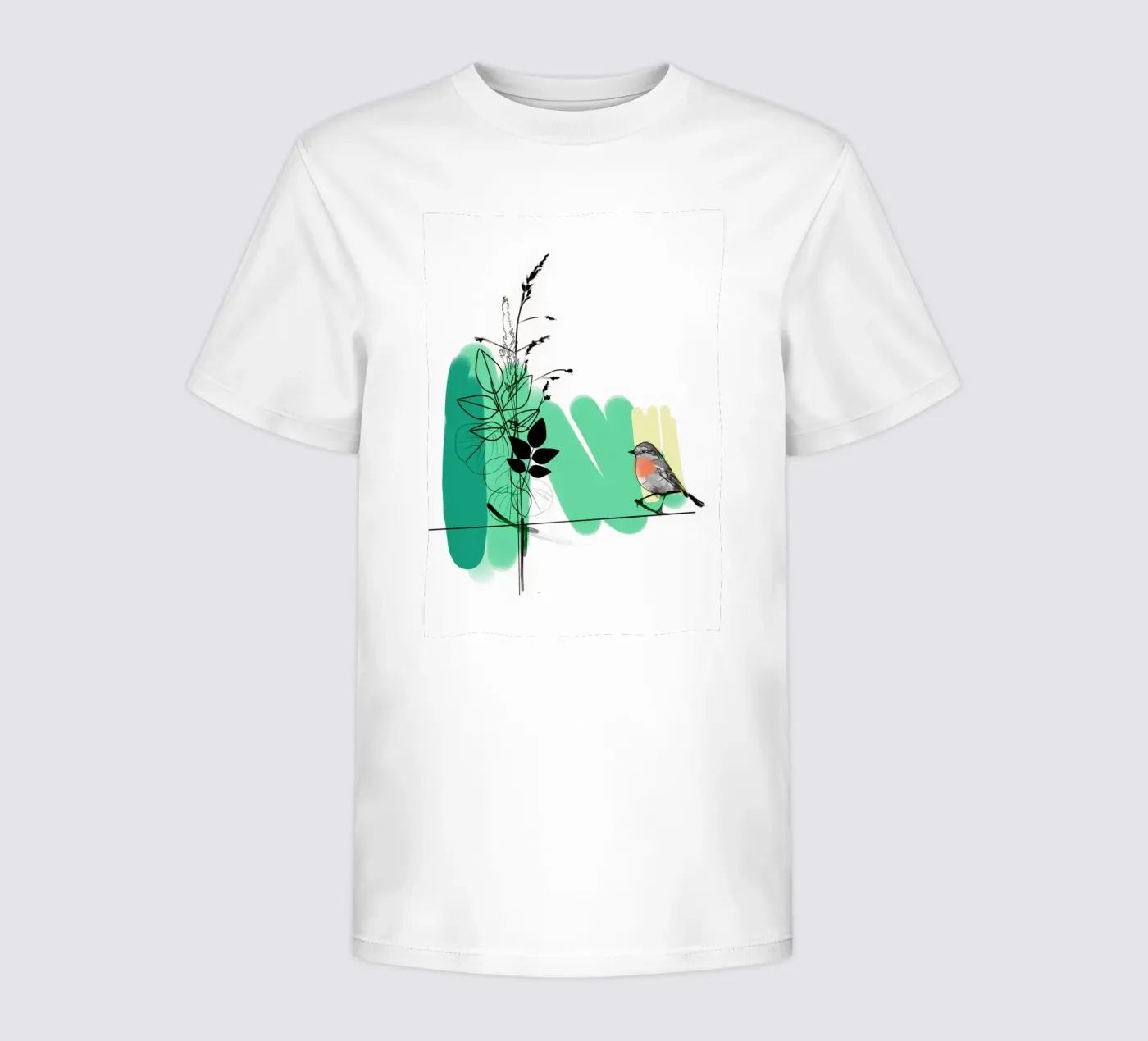 Robin kinder t-shirt van SaraRosenbaum