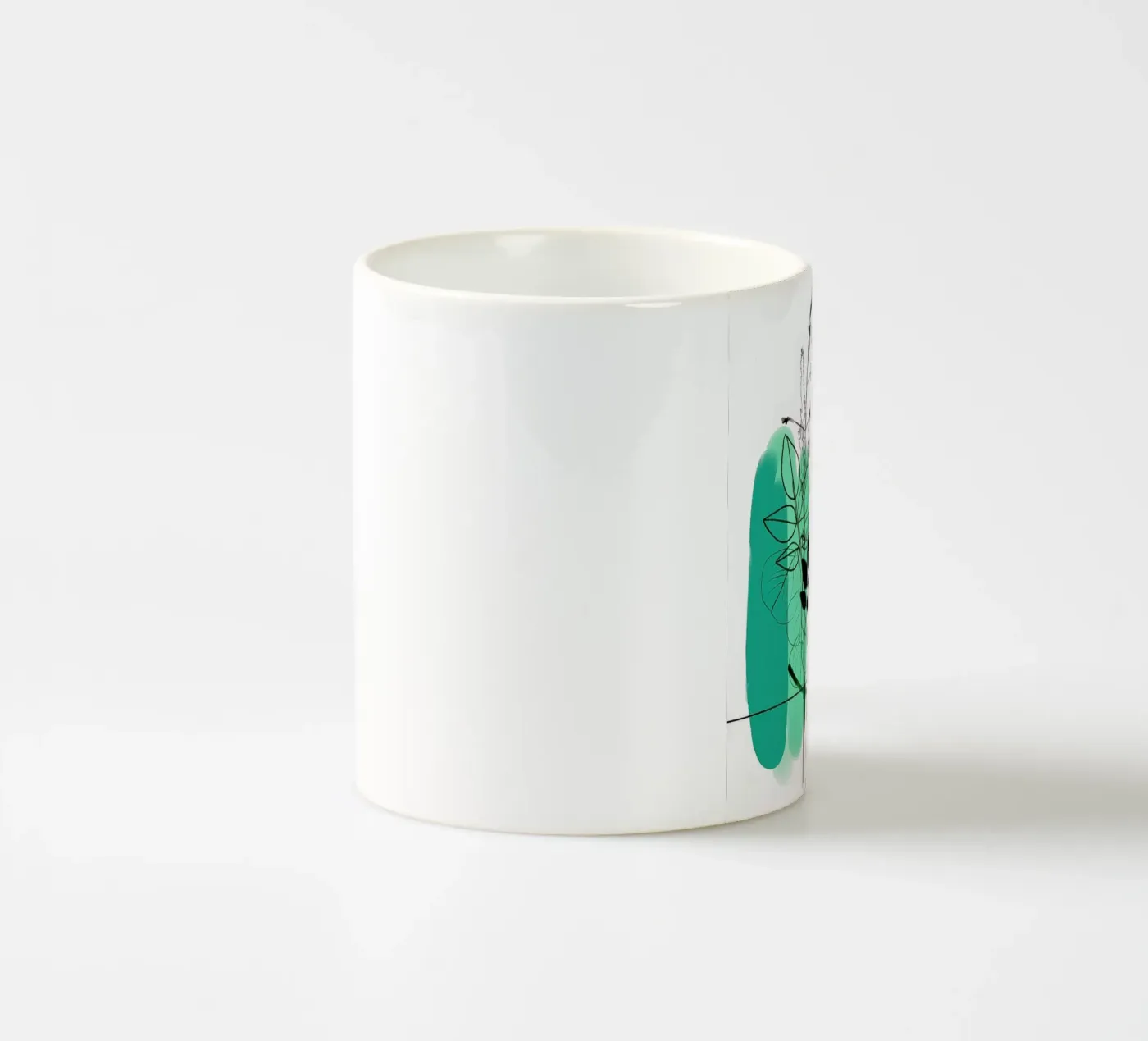 Robin ceramic mug by SaraRosenbaum