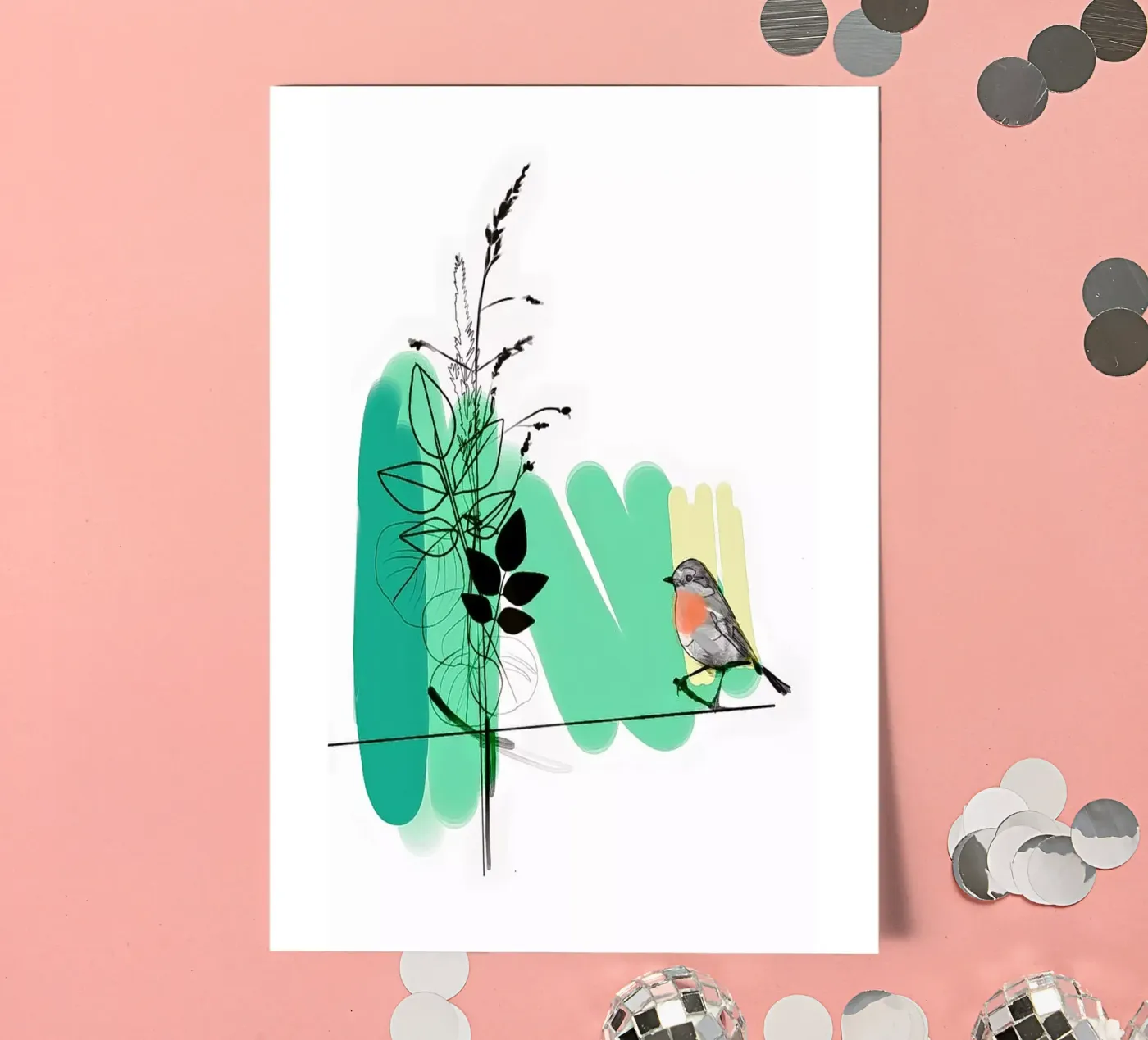 Robin sticker sheet by SaraRosenbaum