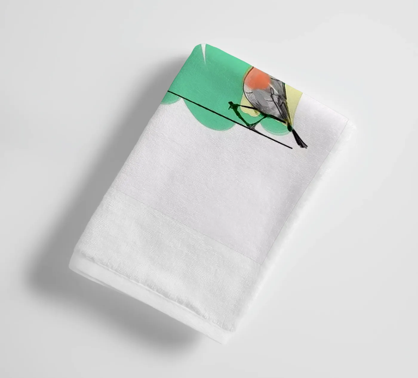 Robin towel by SaraRosenbaum