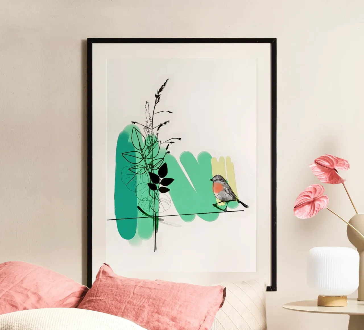 Robin poster by SaraRosenbaum