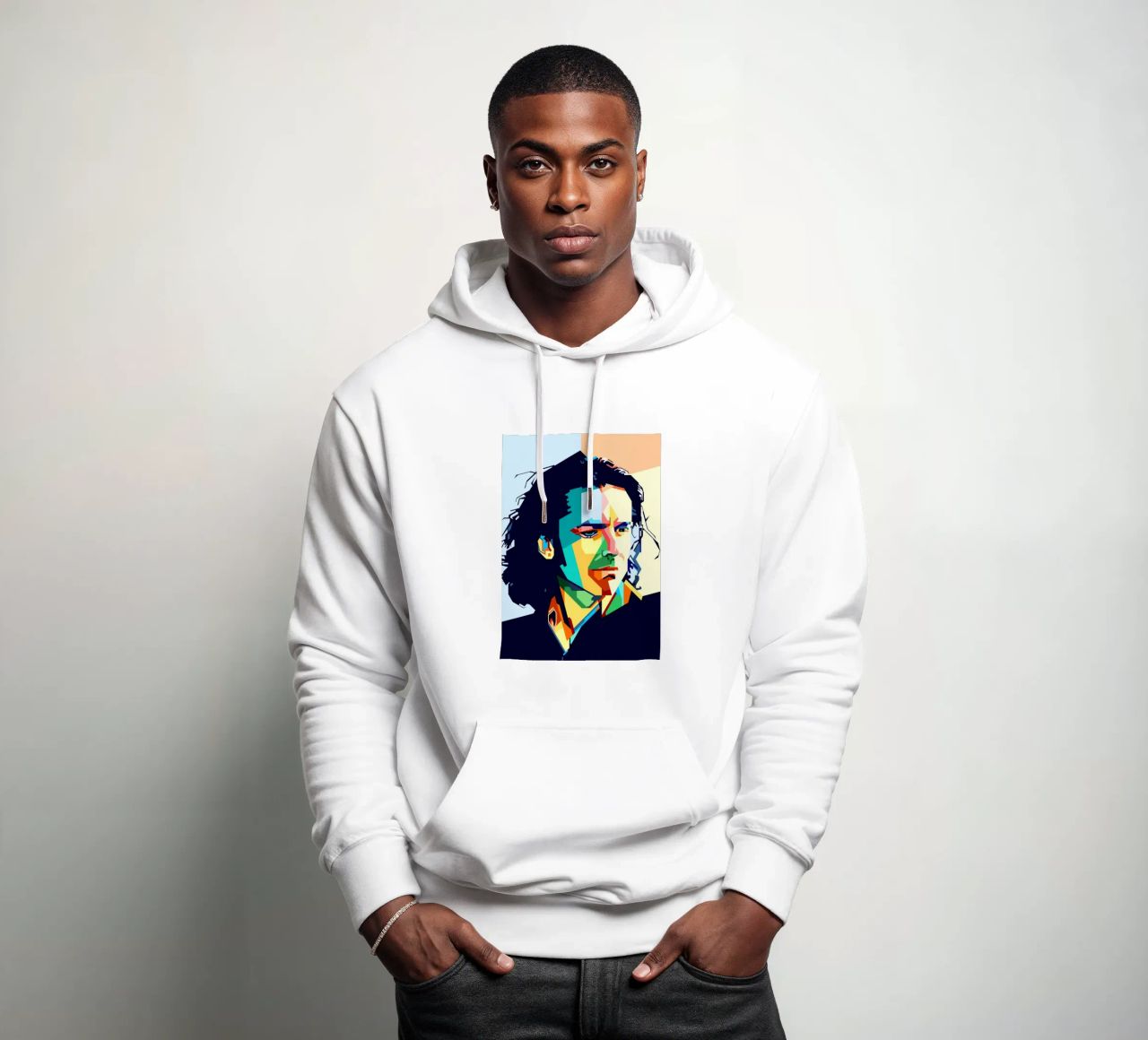 Steve Hogarth Popart WPAP felpa con cappuccio da SW Artwork