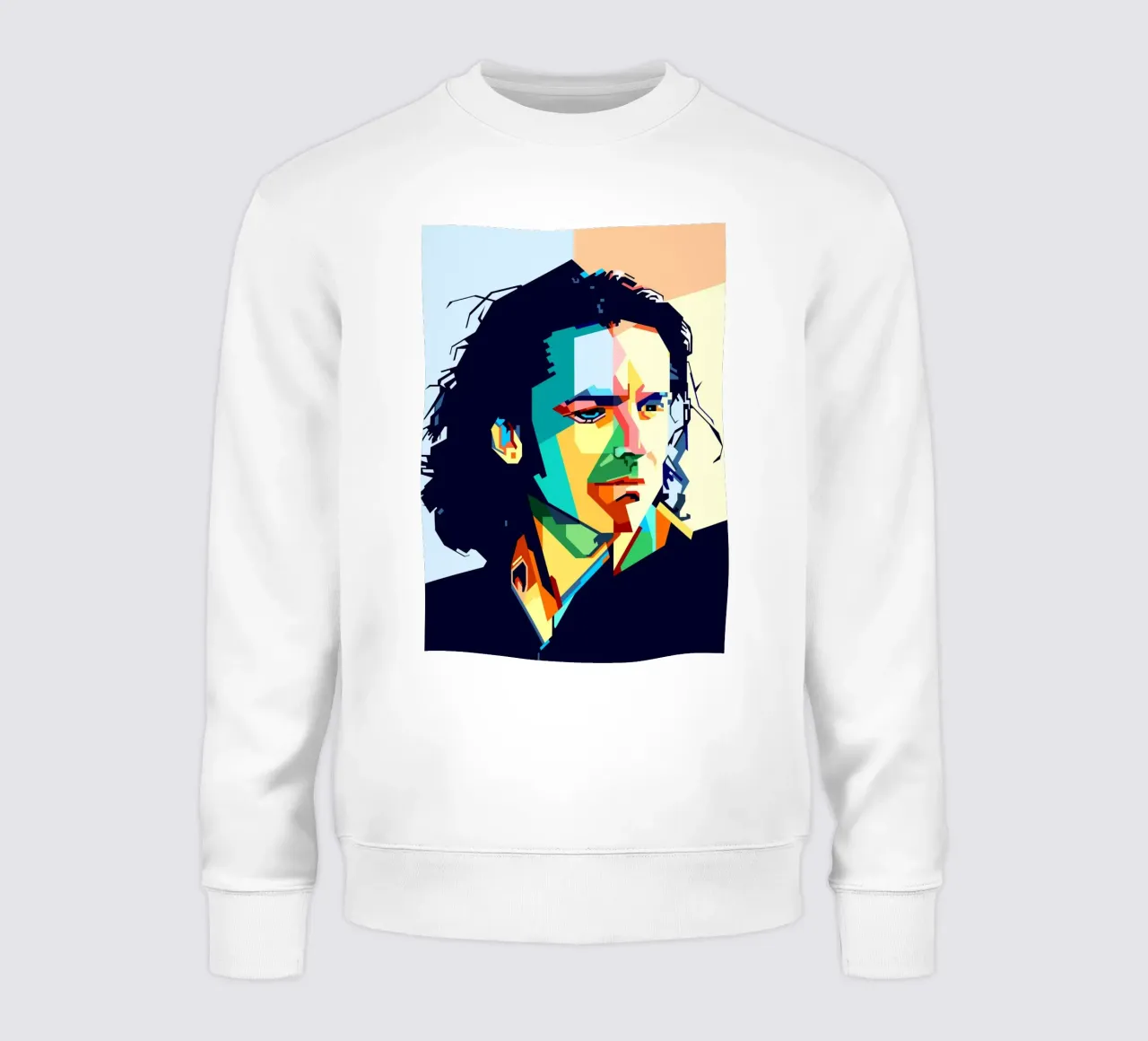 Steve Hogarth Popart WPAP Sweatshirt von SW Artwork