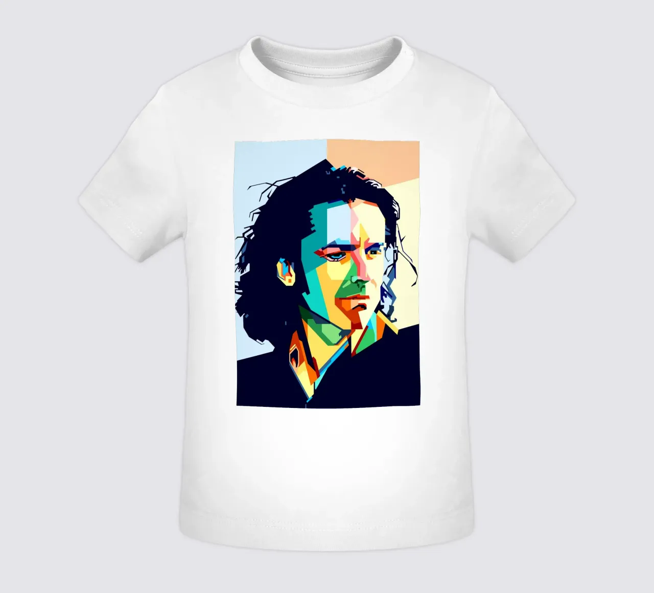 Steve Hogarth Popart WPAP baby t-shirt van SW Artwork