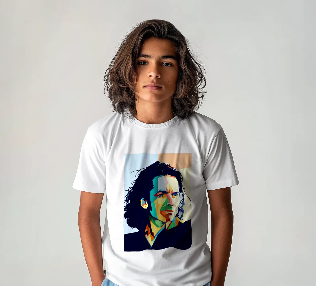 Steve Hogarth Popart WPAP t-shirt bambini da SW Artwork