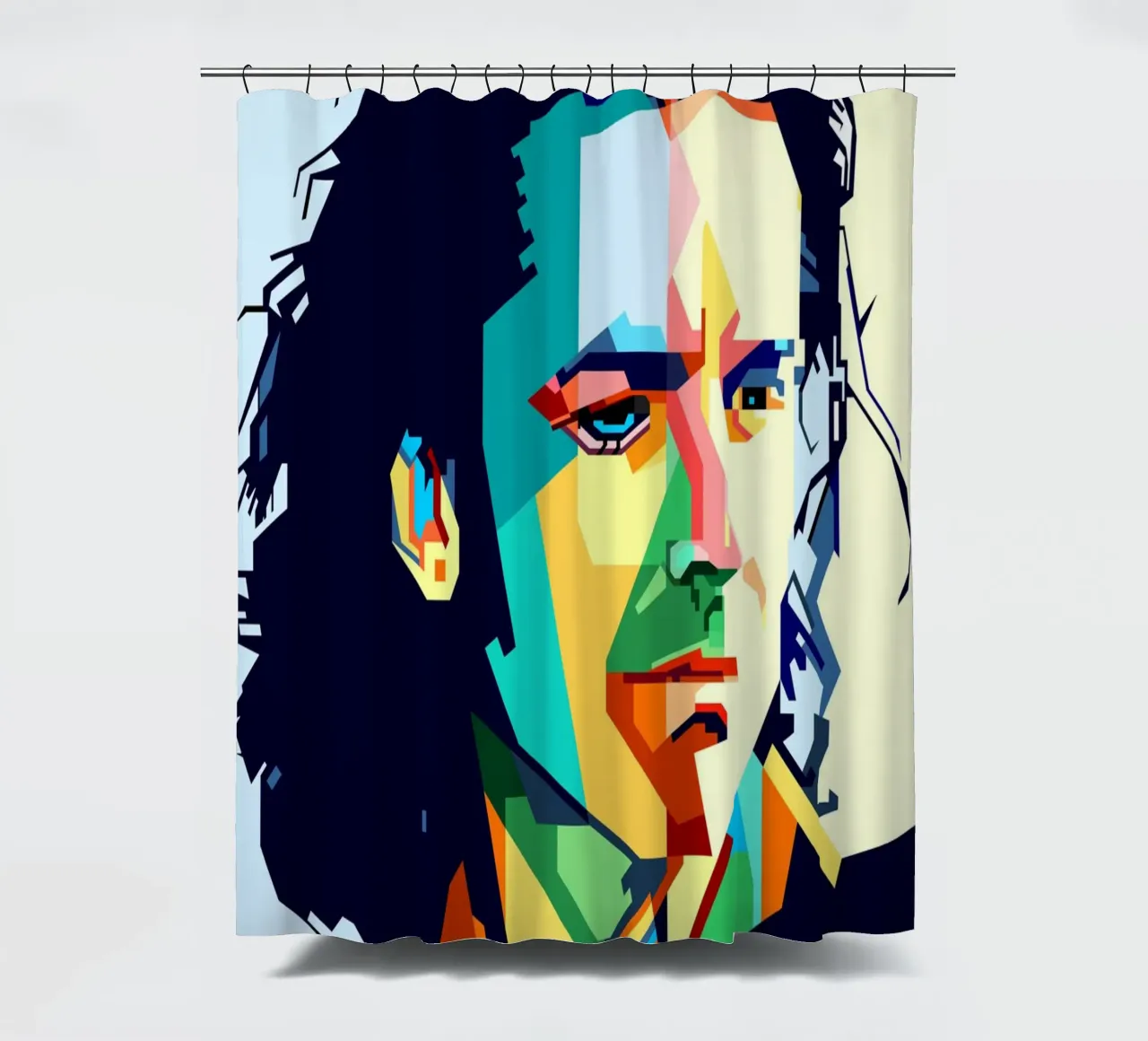 Steve Hogarth Popart WPAP tenda da doccia da SW Artwork