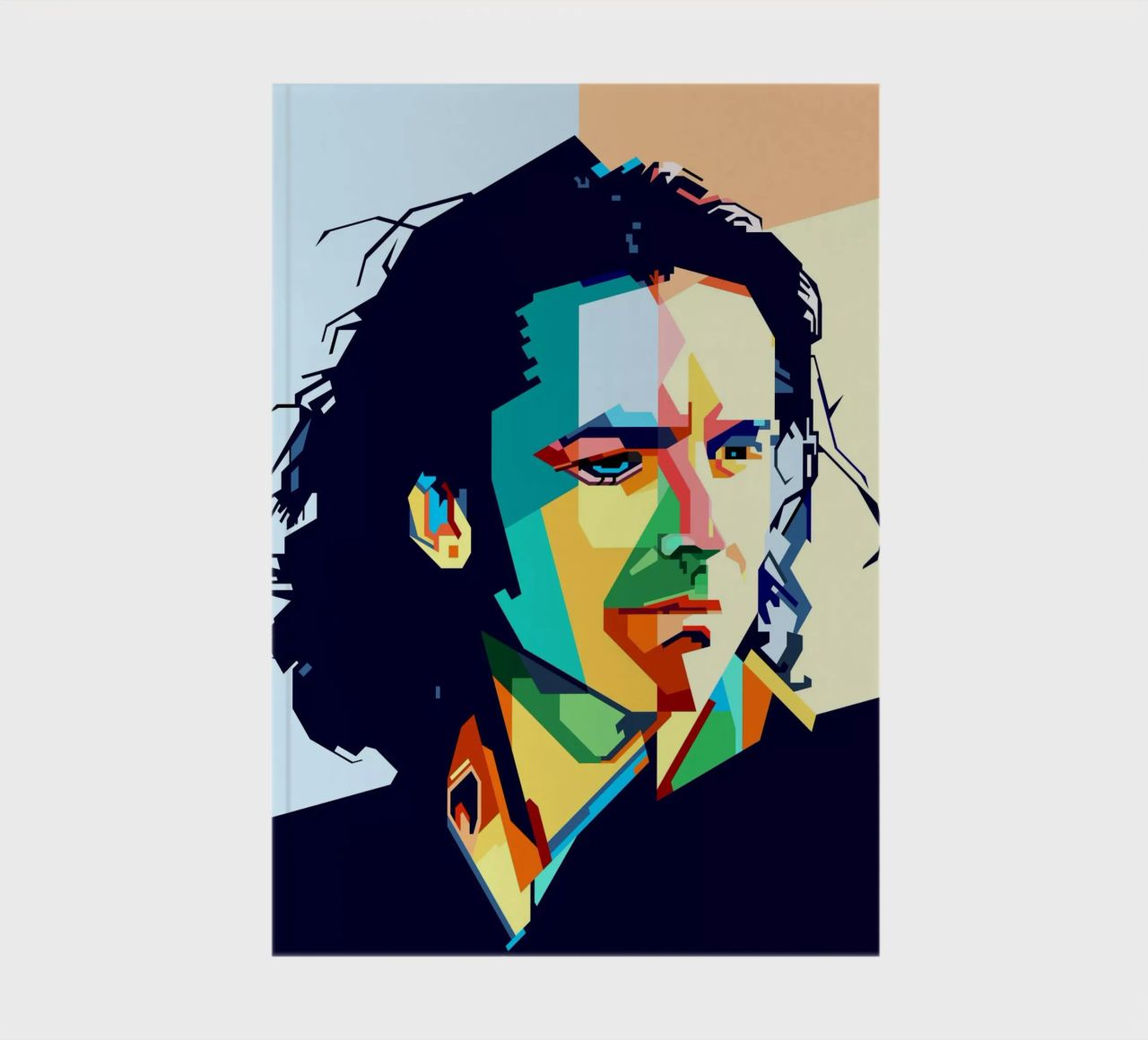Steve Hogarth Popart WPAP notebook by SW Artwork