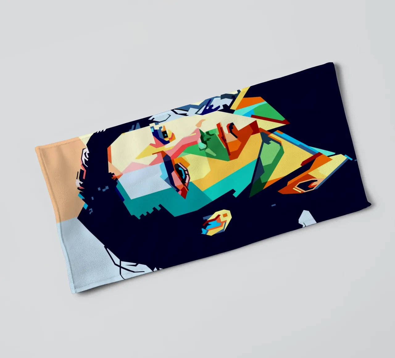 Steve Hogarth Popart WPAP asciugamano da bagno da SW Artwork