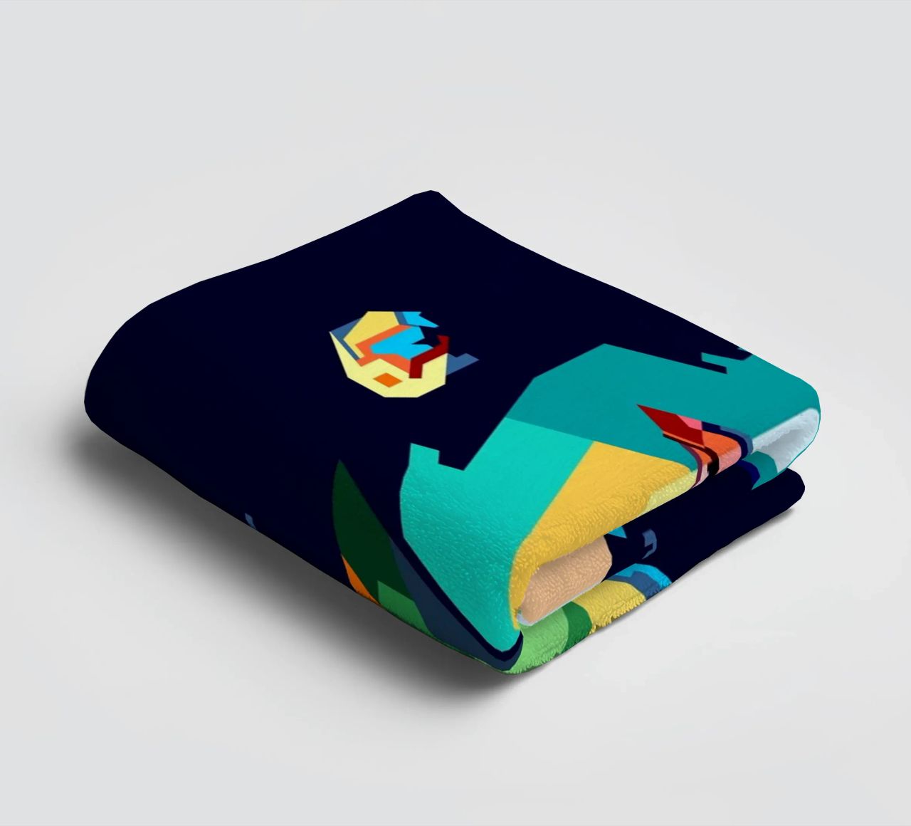 Steve Hogarth Popart WPAP towel by SW Artwork