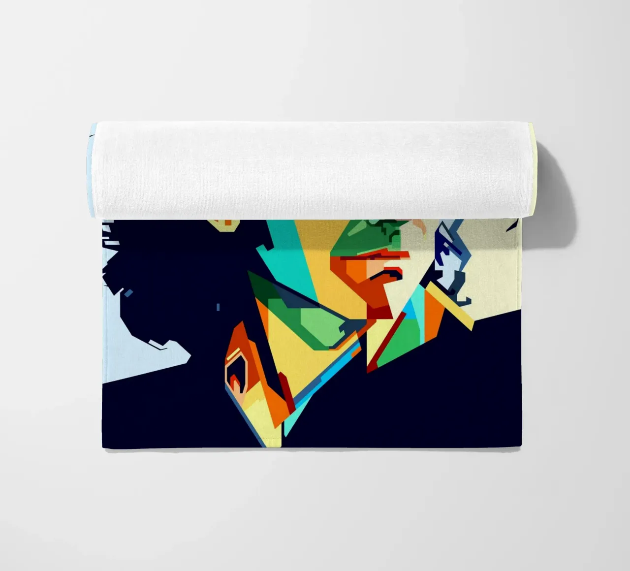 Steve Hogarth Popart WPAP Strandtuch von SW Artwork