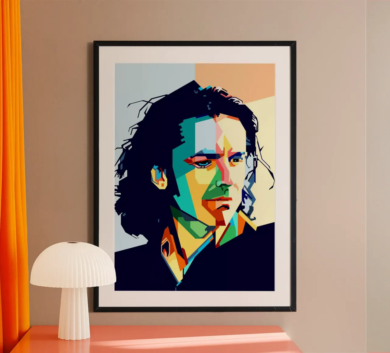 Steve Hogarth Popart WPAP hahnemühle by SW Artwork