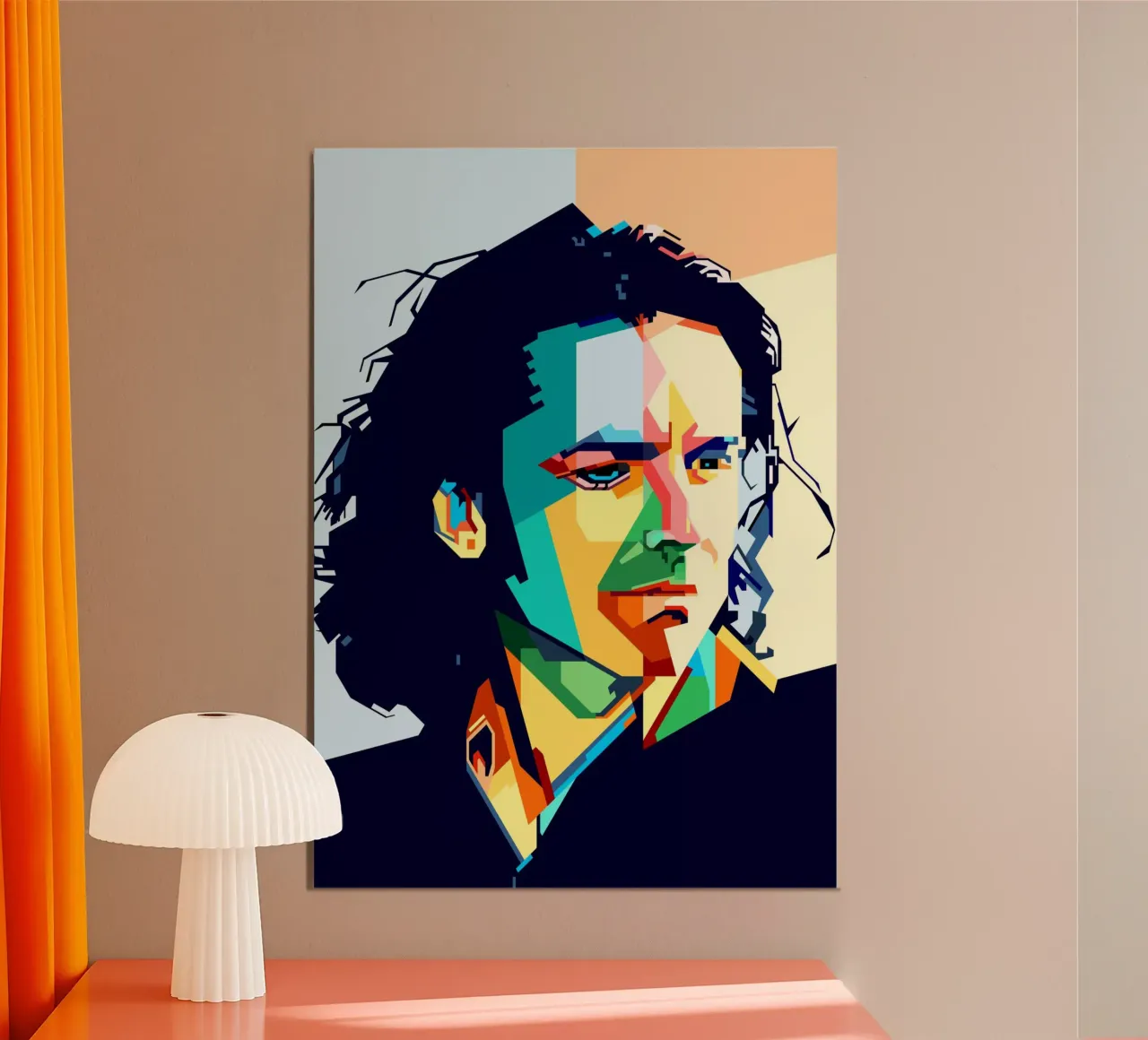 Steve Hogarth Popart WPAP hahnemühle by SW Artwork