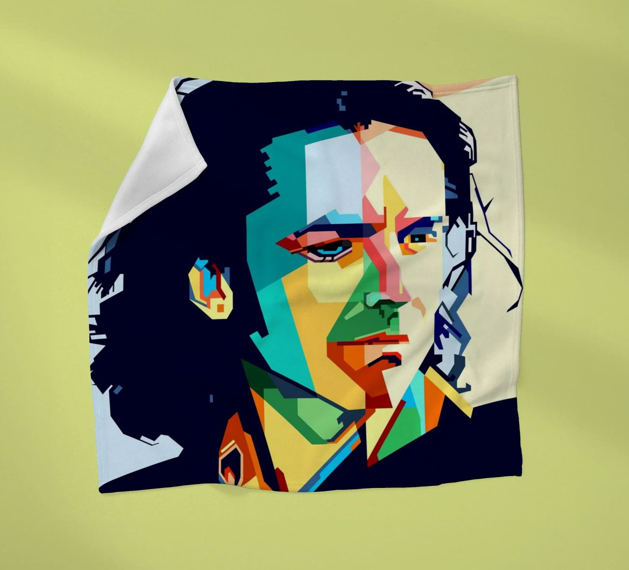 Steve Hogarth Popart WPAP coperta in pile da SW Artwork