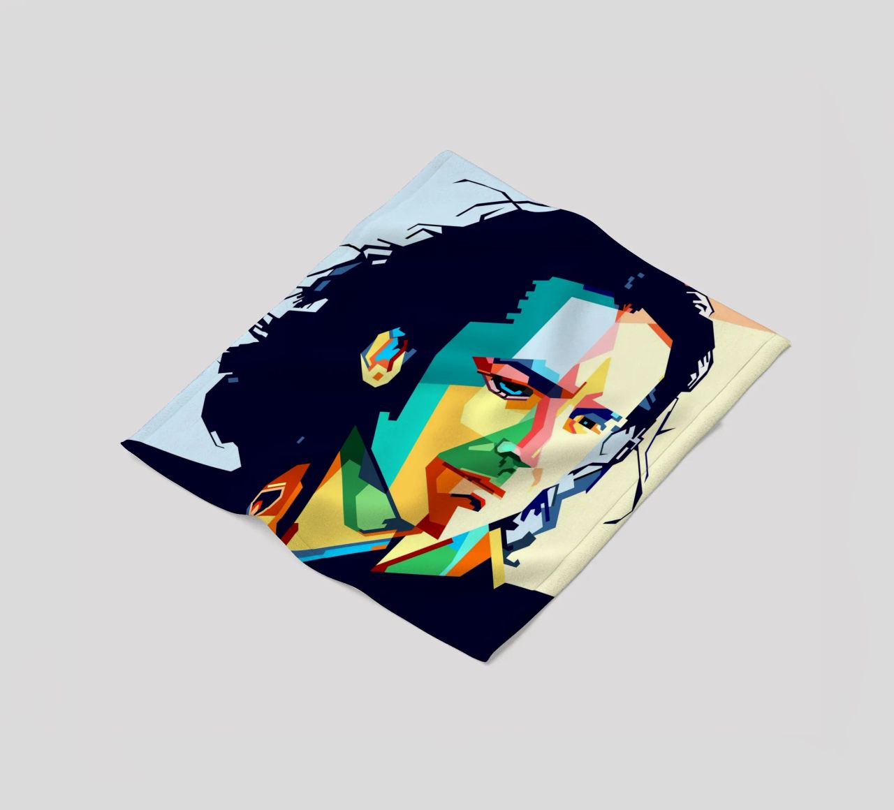 Steve Hogarth Popart WPAP coperta in pile da SW Artwork