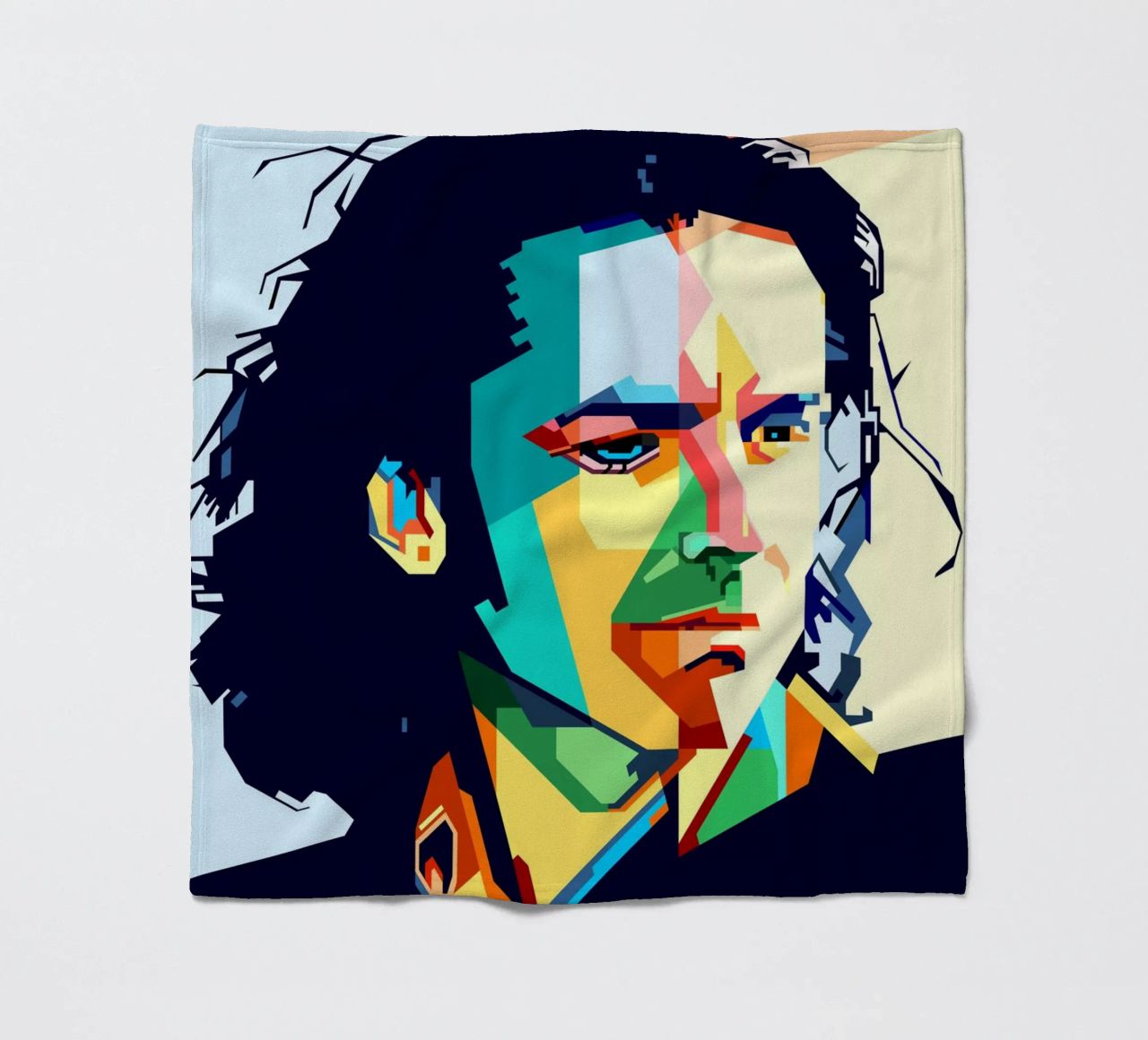 Steve Hogarth Popart WPAP coperta in pile da SW Artwork